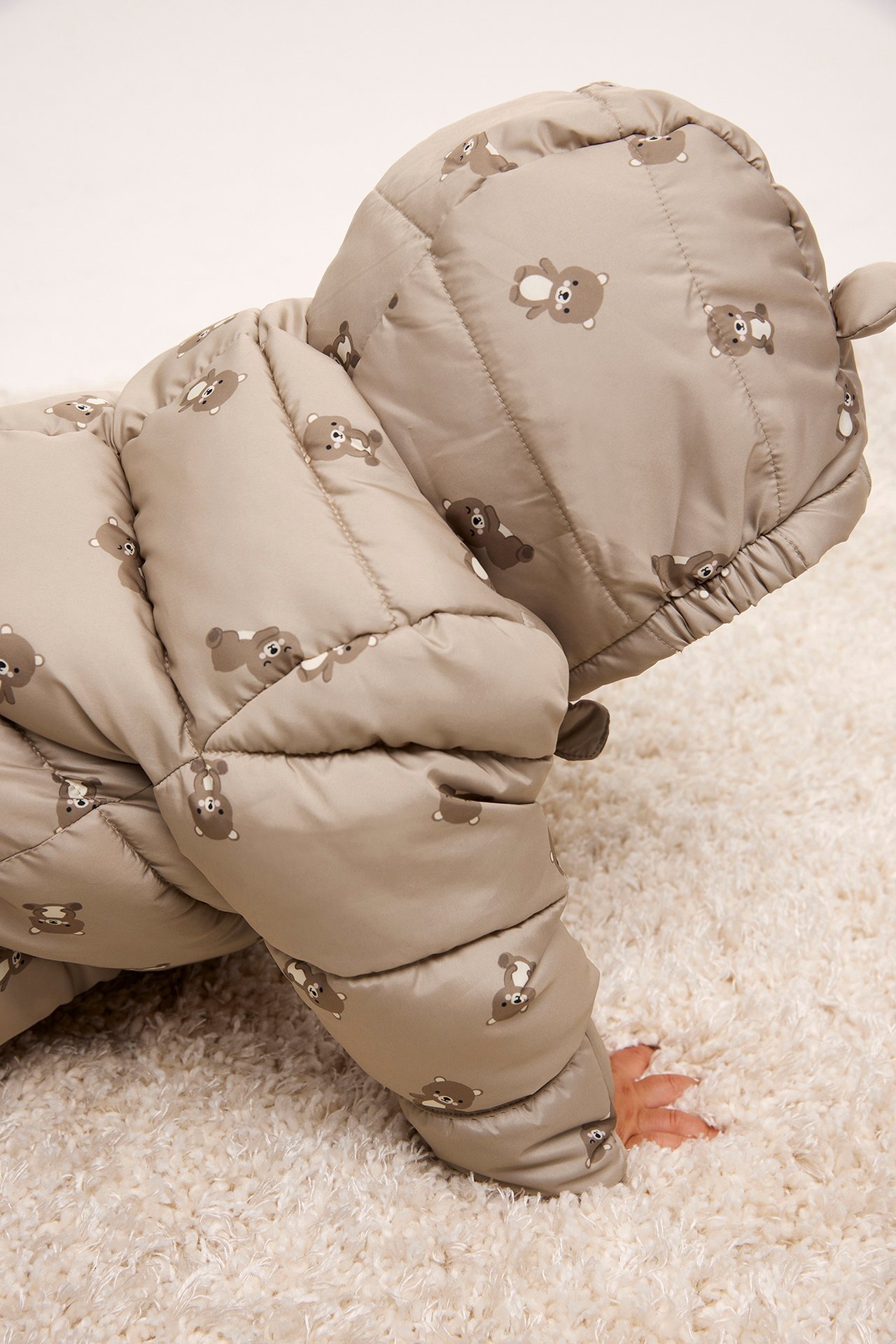 Vinterheldress til baby - Beige - 2