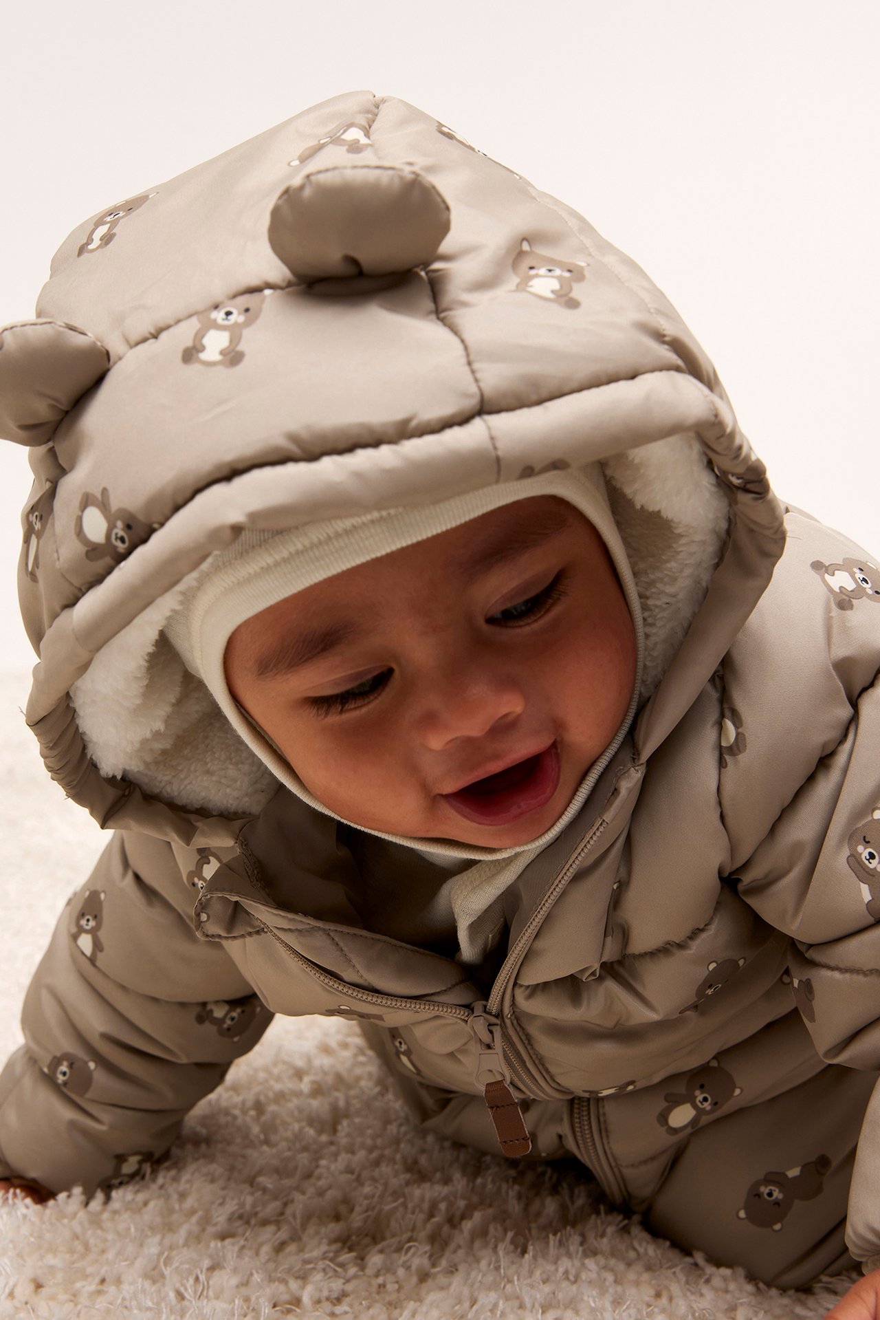 Vinterheldress til baby - Beige - 5