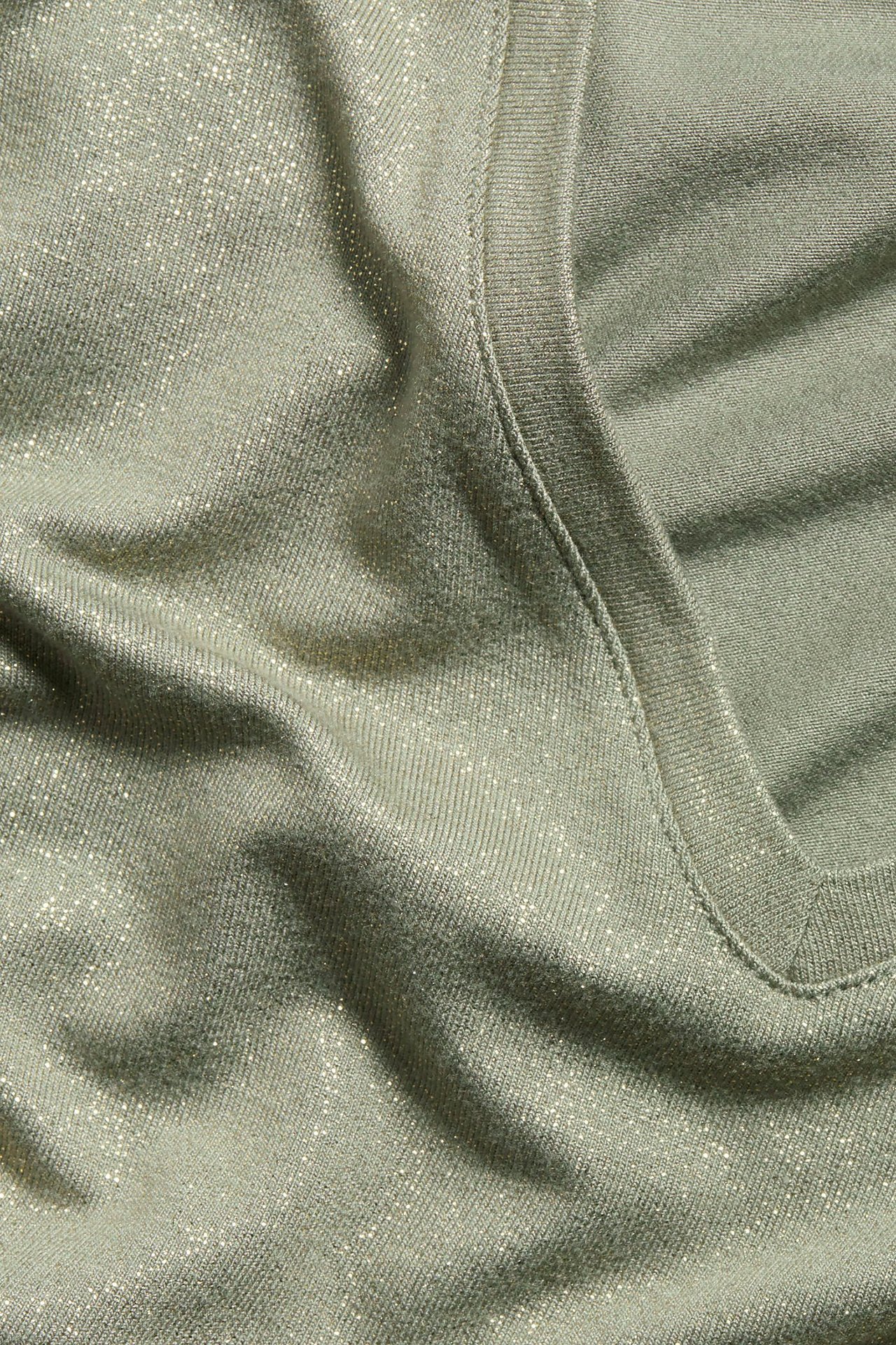 Kiiltävä paita Vihreä - null - 6