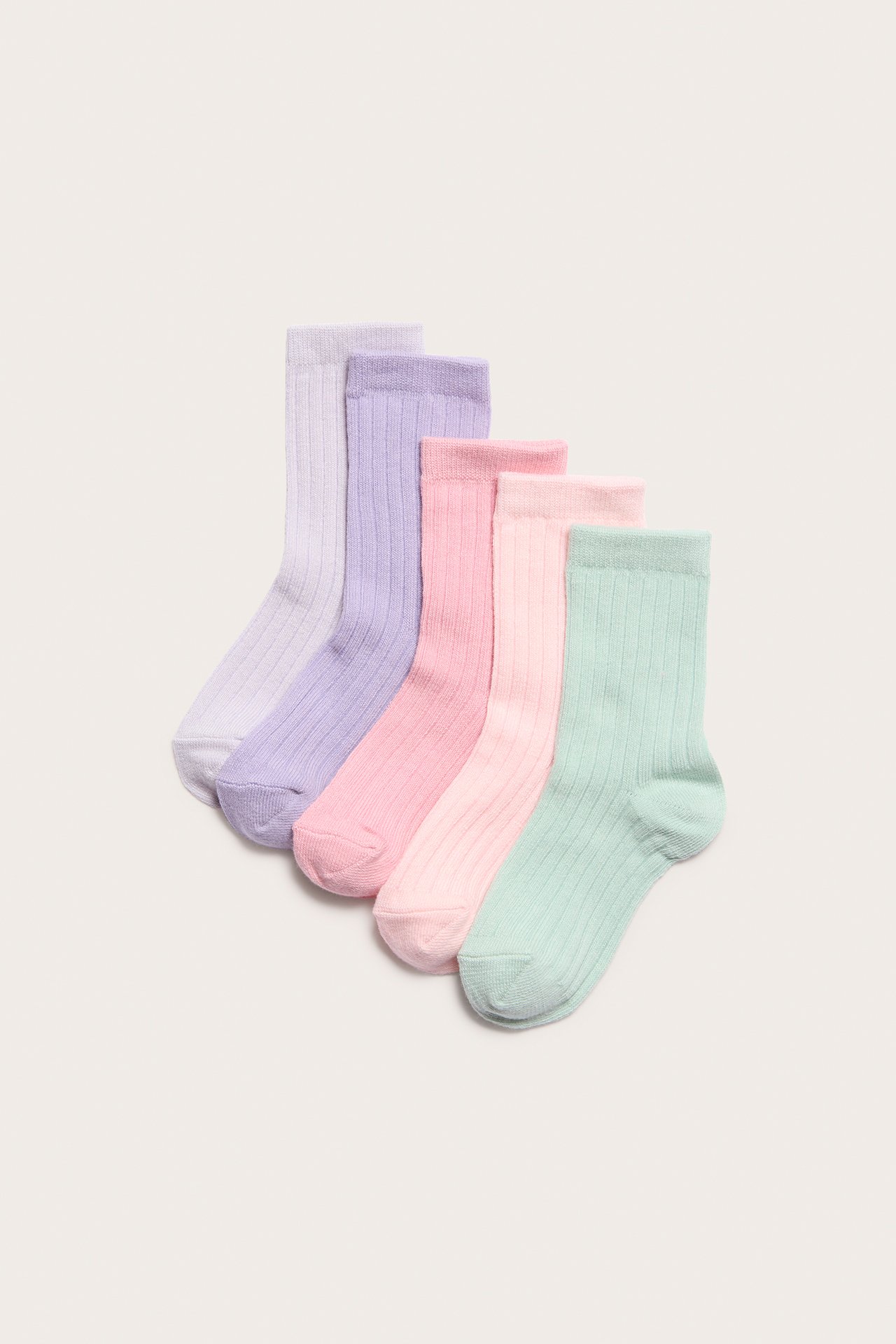 Strumpor 5-pack - Ljusrosa - 1