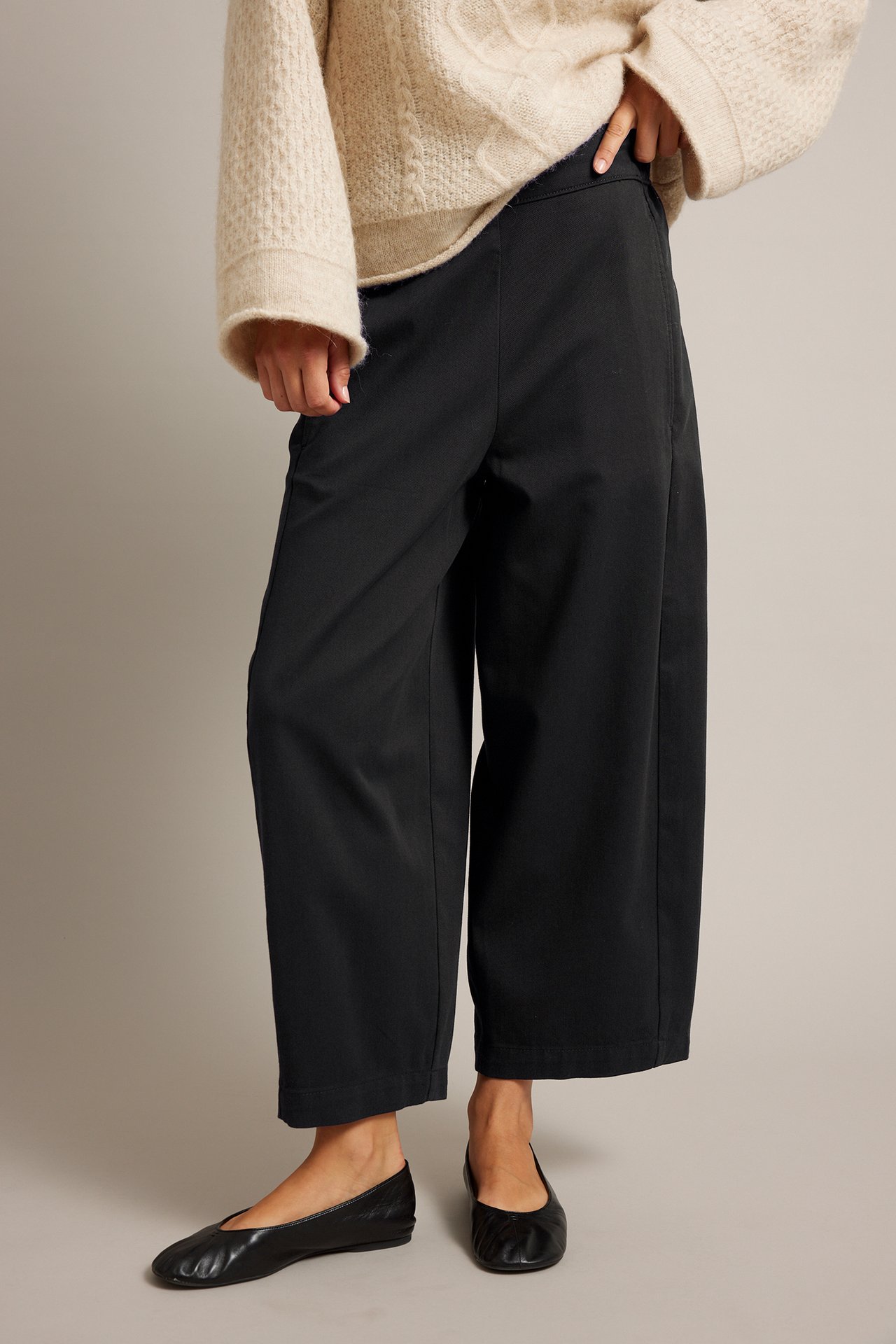 Pull on -housut barrel fit