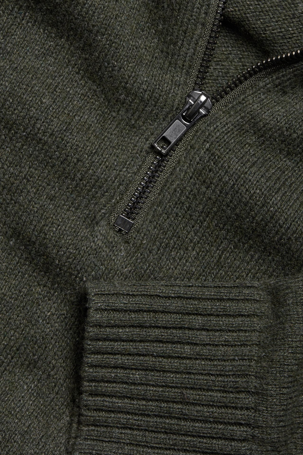 Half-zip-pusero - Vihreä - 4