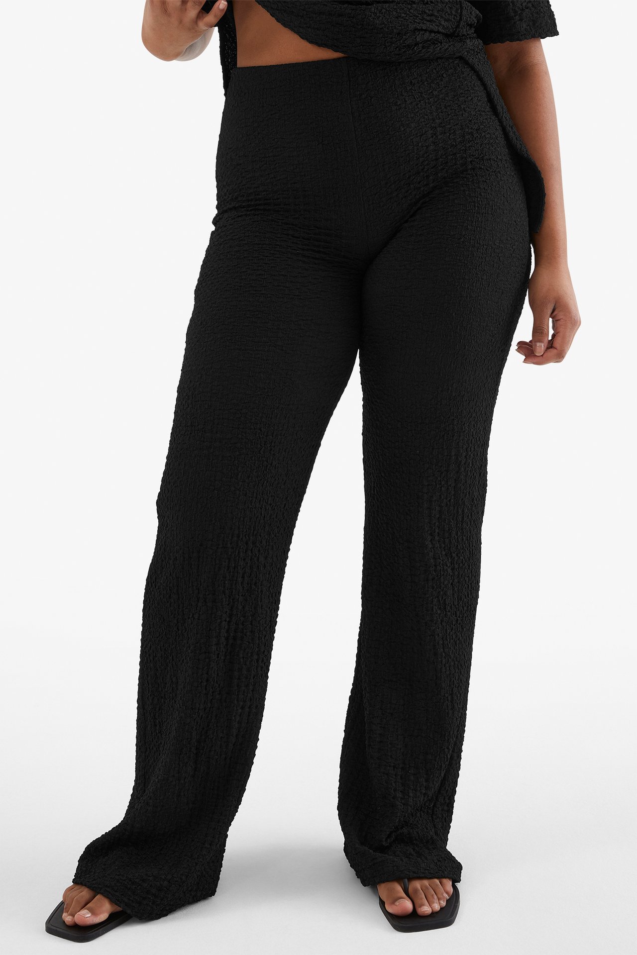 Spodnie wciągane - Czarne - 168cm / Storlek: M - 2