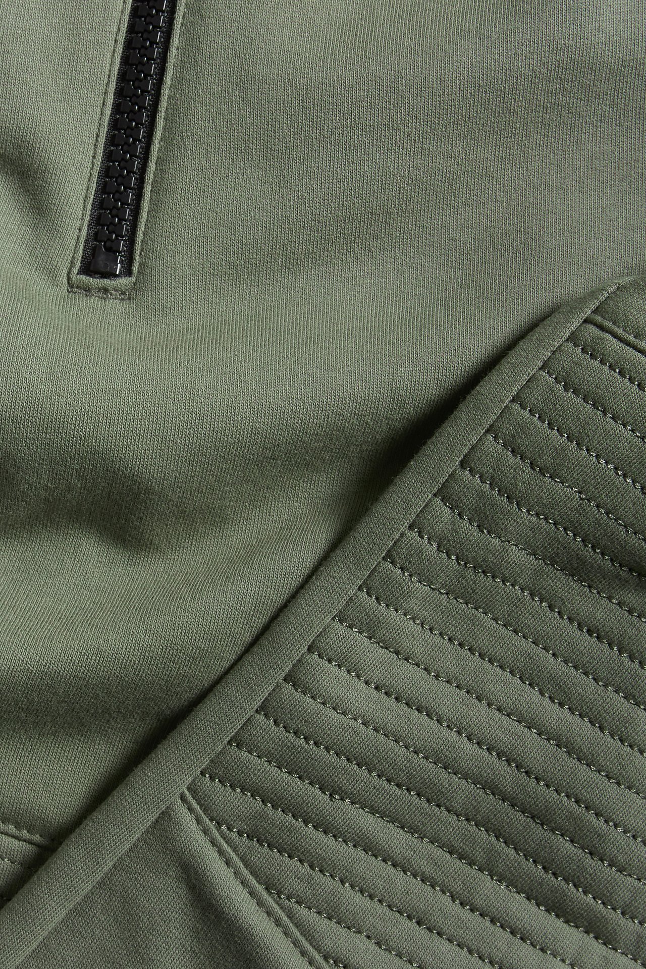 Spodnie dresowe - Ciemnozielony - 5