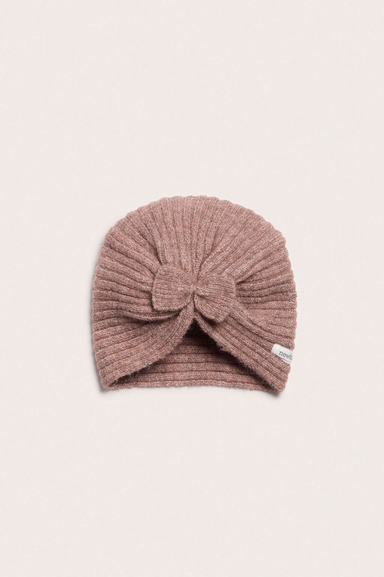 Rusetilla somistettu pipo - Pinkki - 1