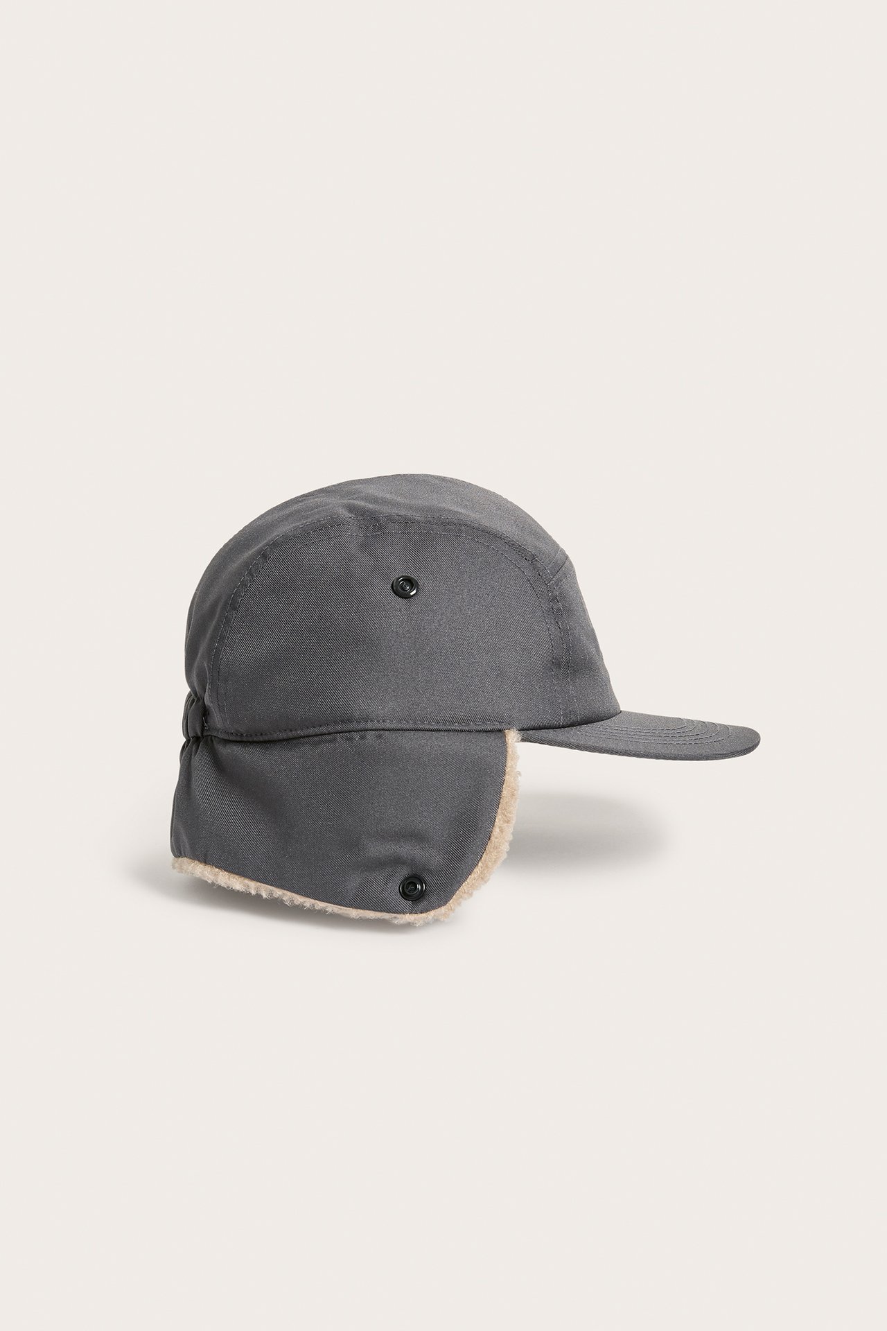 Fodrad keps - Svart - 2