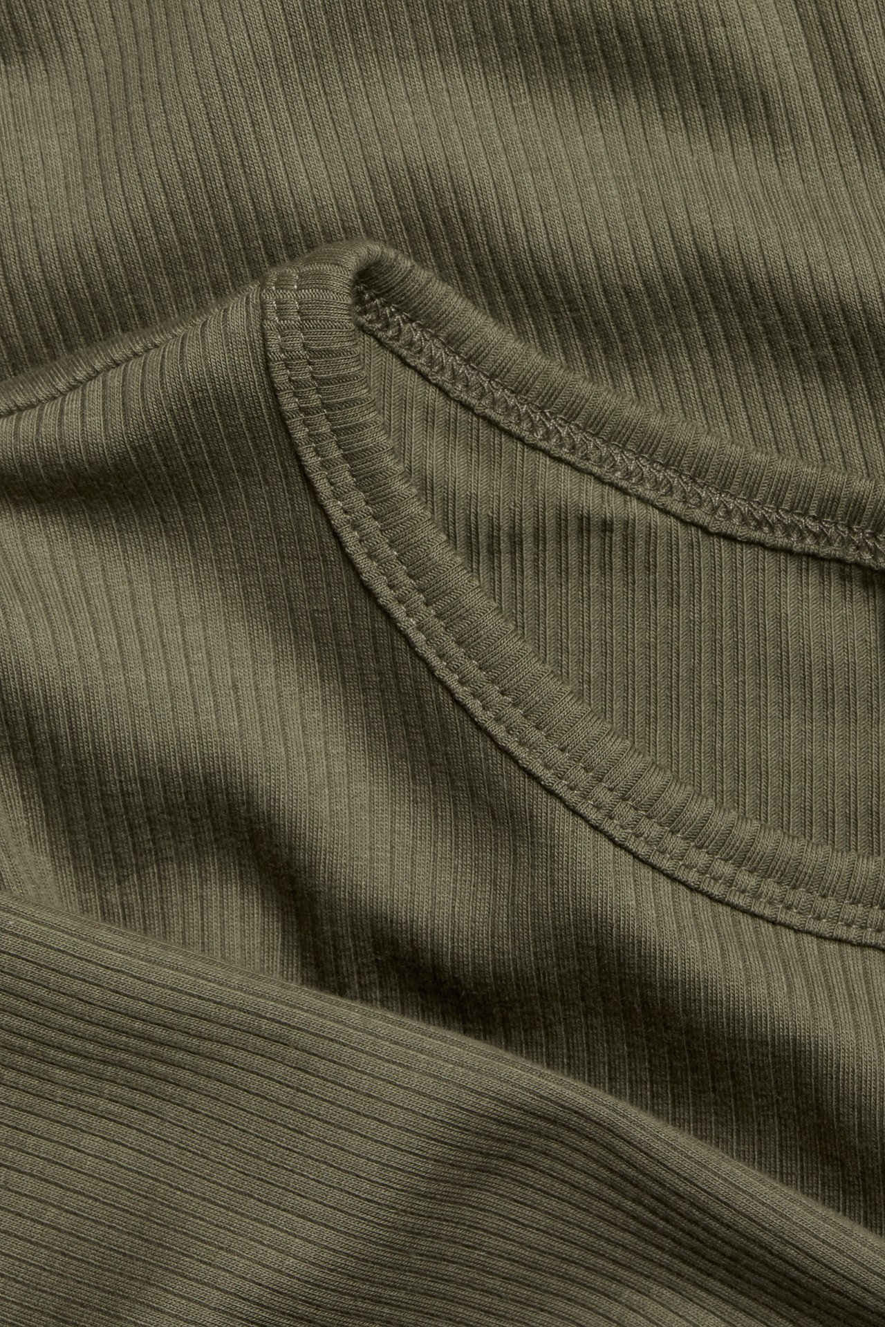 Pitkähihainen ribbipaita - Vihreä - 3