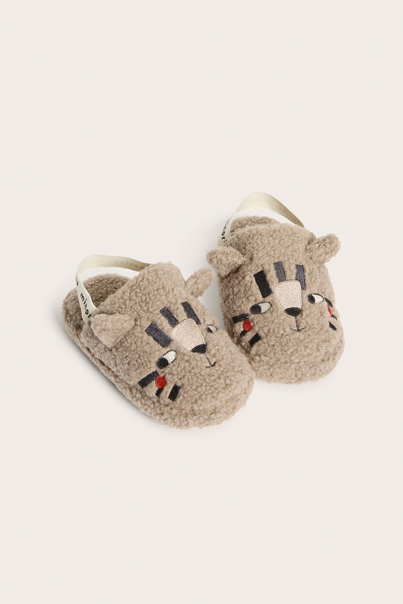 Tofflor i pilé - Beige - 1