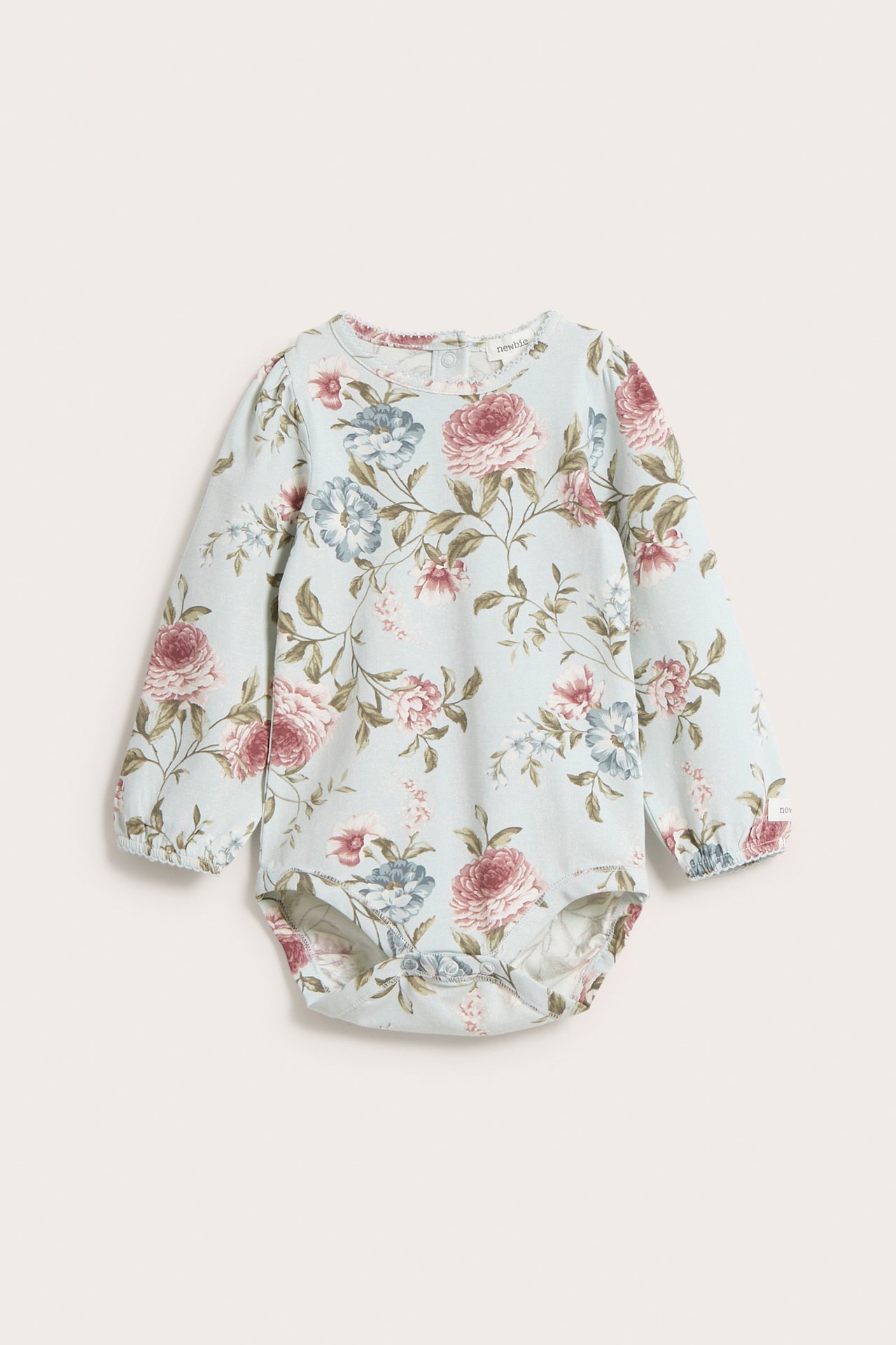 Blomstrete body - Grønn - 2