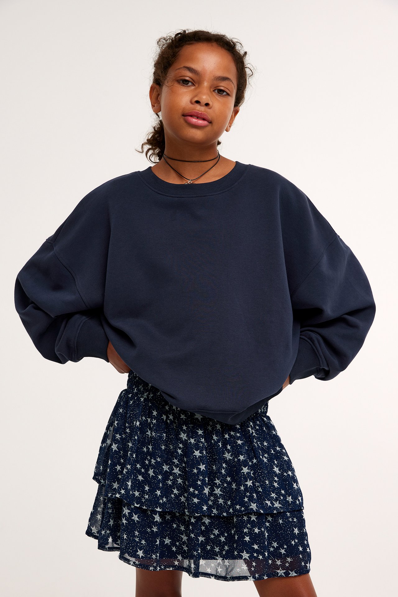 Sweatshirt - Blå - 3