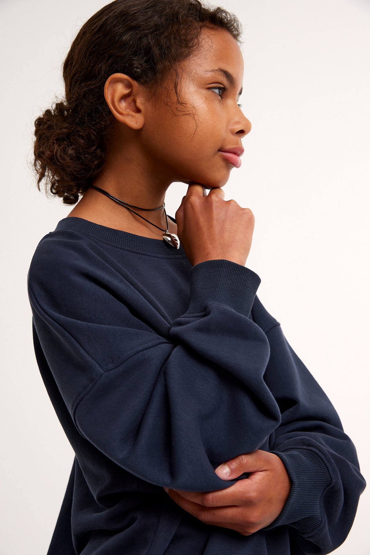 Sweatshirt - Blå - 4