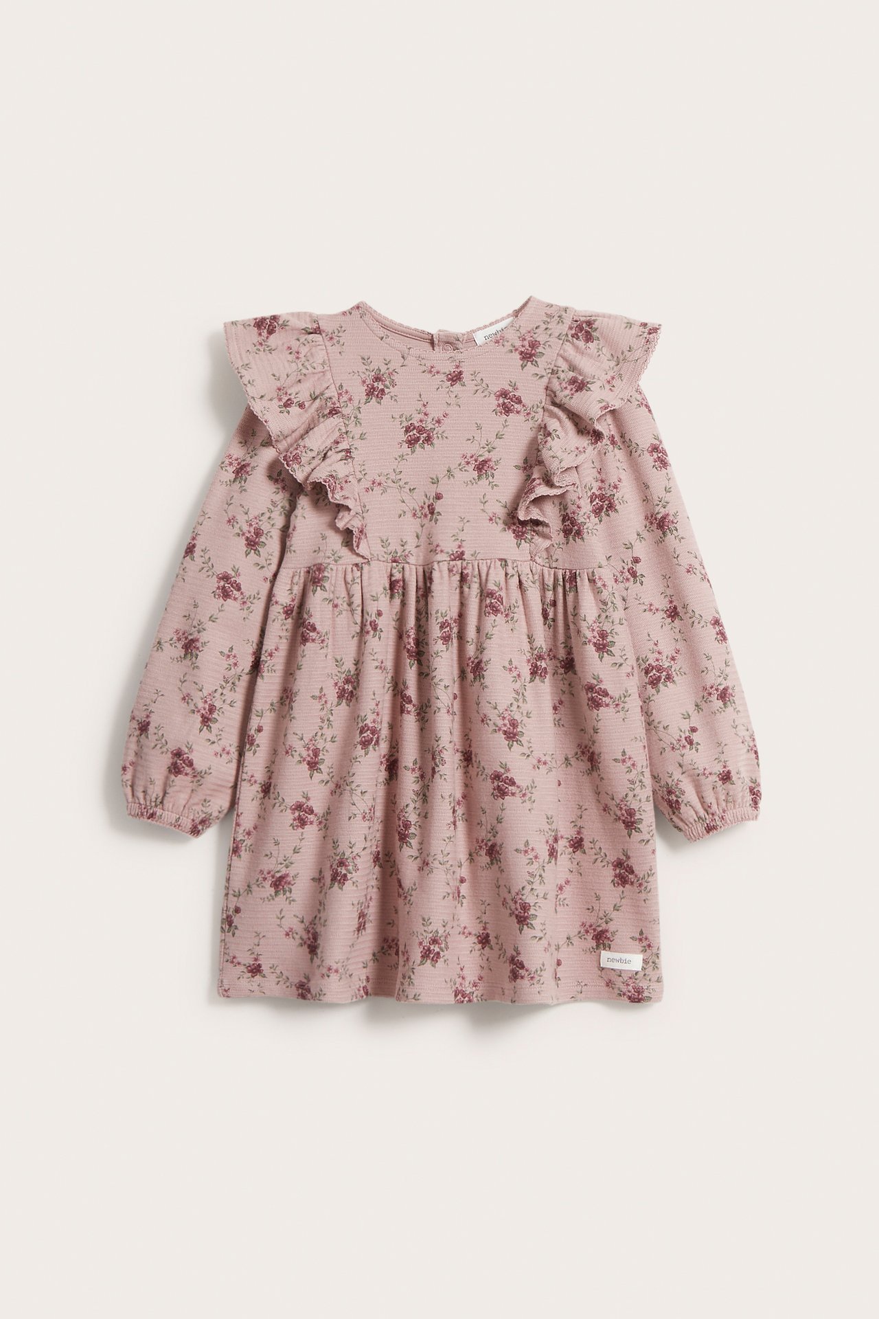 Kukkakuvioinen mekko - Pinkki - 6