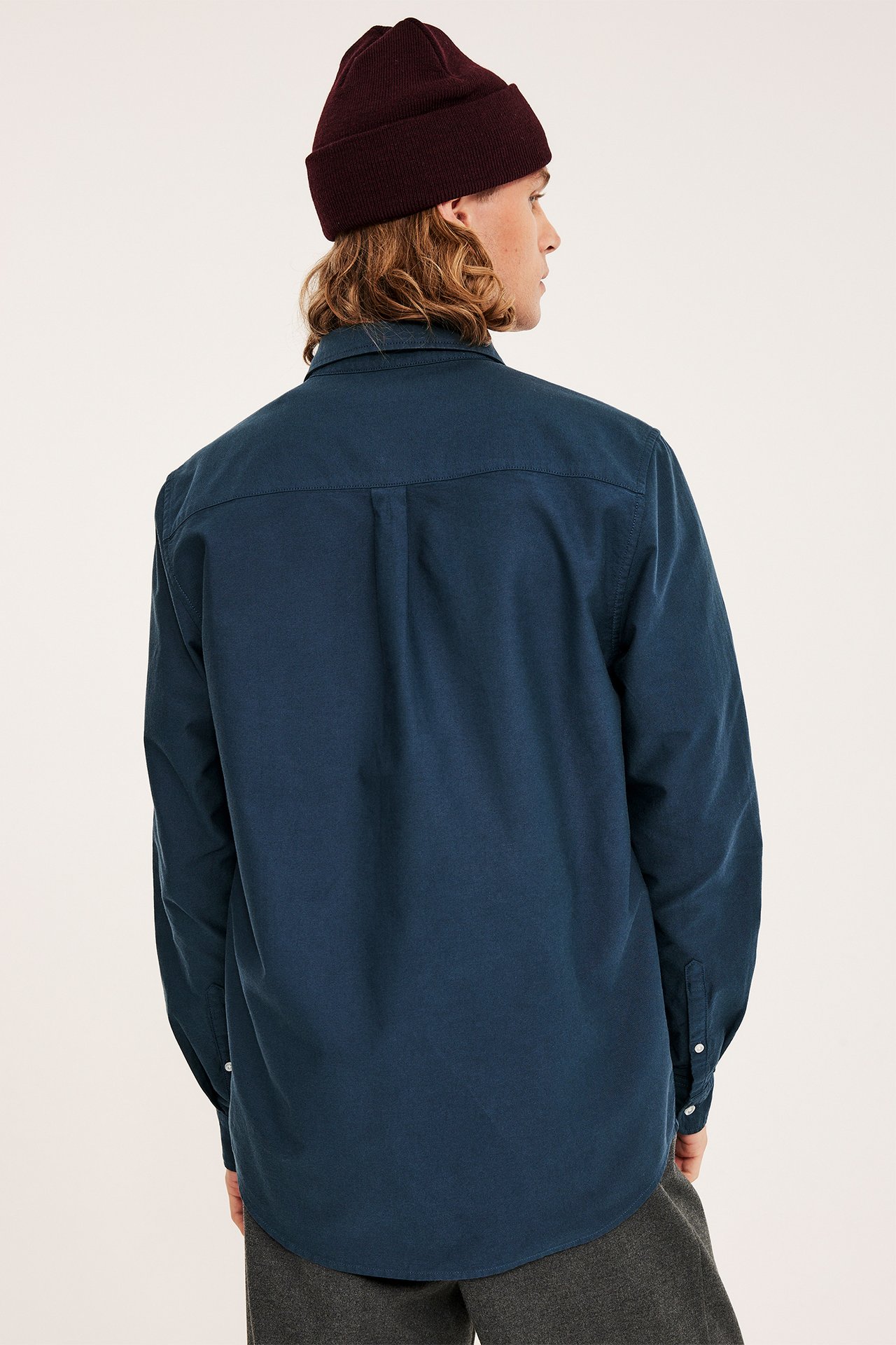Oxfordpaita regular fit - Tummansininen - 10