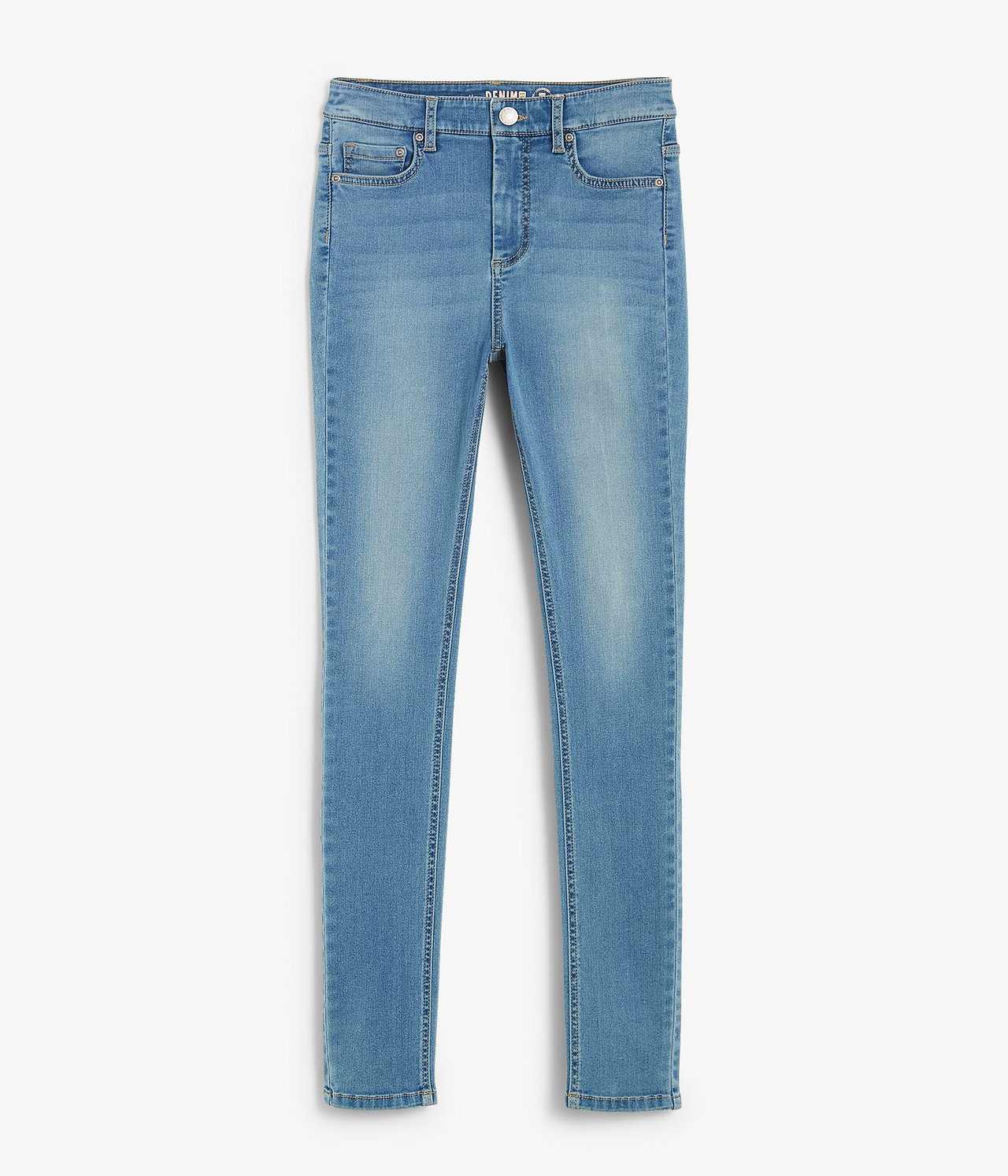 Super Slim Jeans High Waist Denimi - null - 4