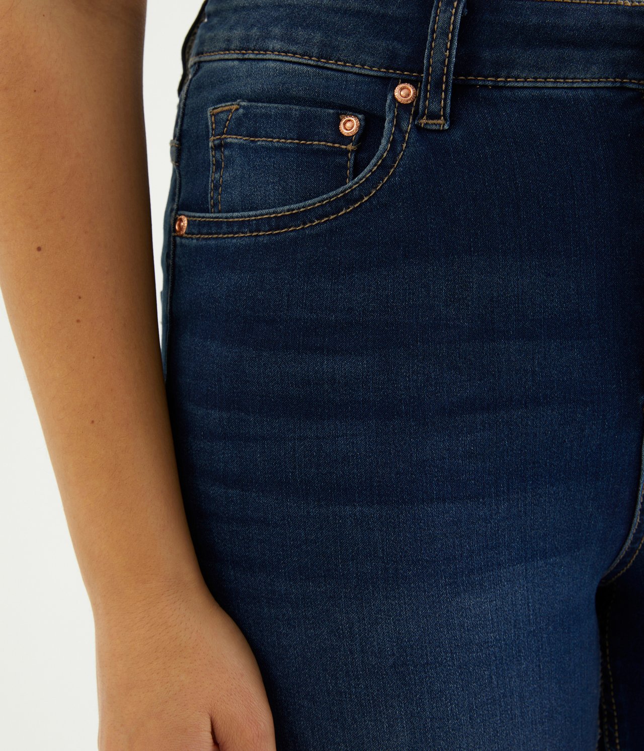 Super Slim Jeans High Waist - Tumma denimi - 174cm / Storlek: 38 - 2