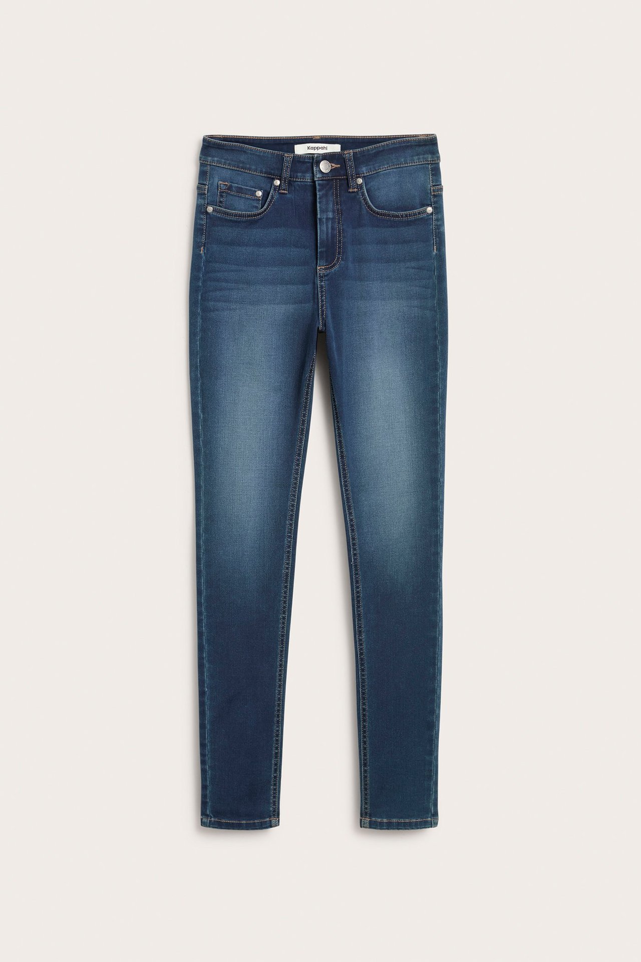 Super Slim Jeans High Waist - Mörk denim - 3