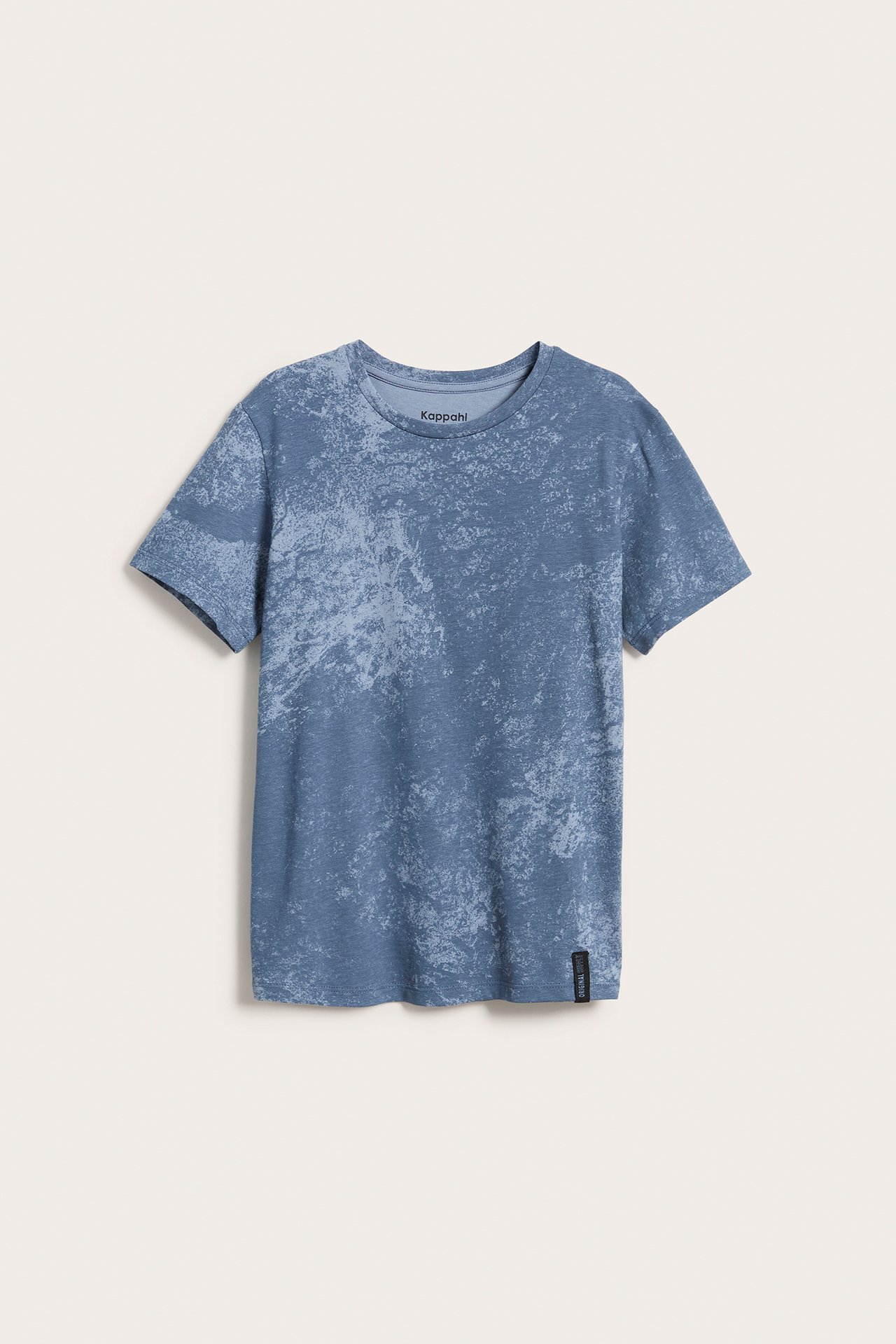 T-shirt we wzory - Niebieski - 2