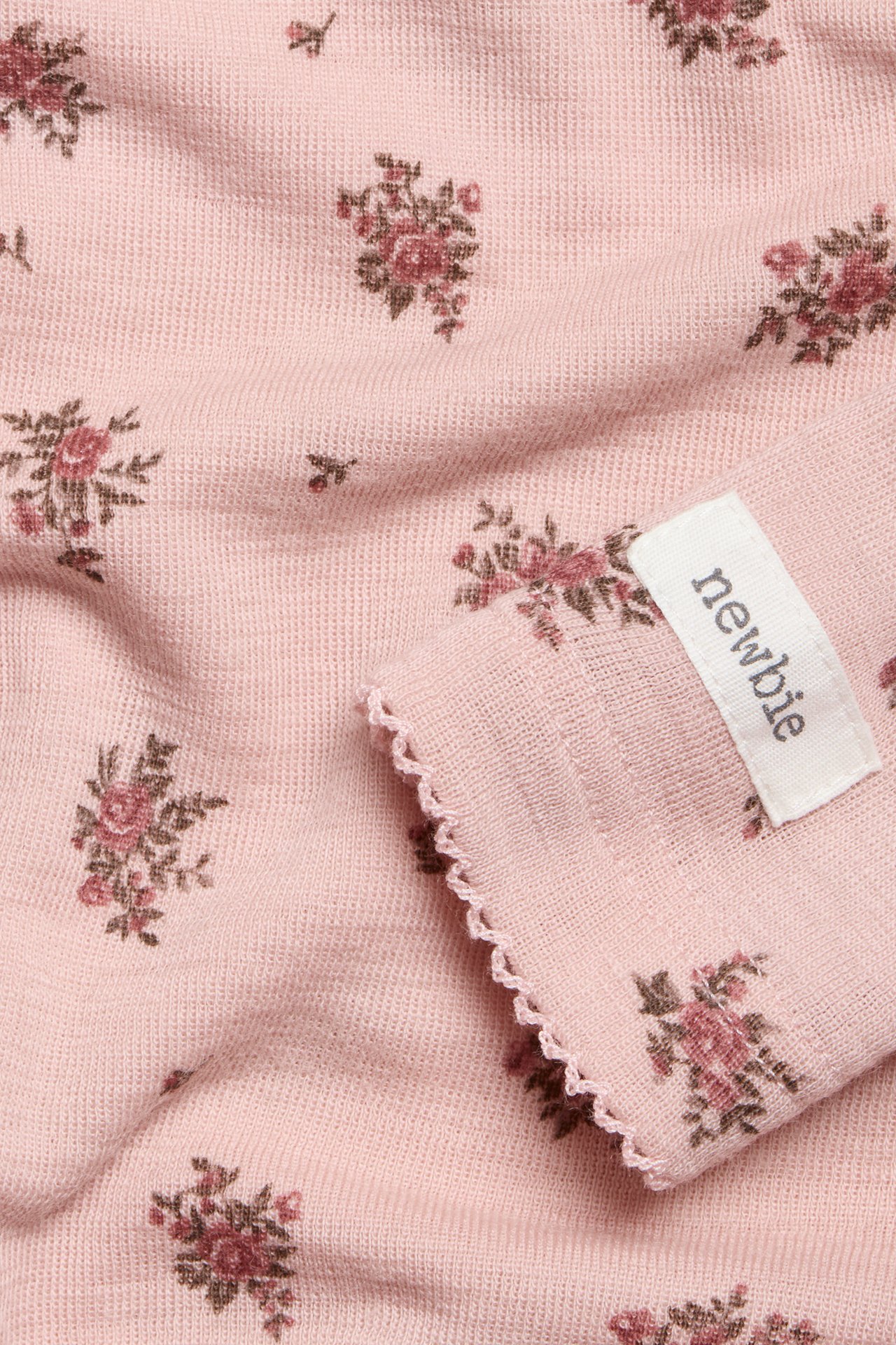 Merinovillaa oleva pikkulasten body - Pinkki - 1