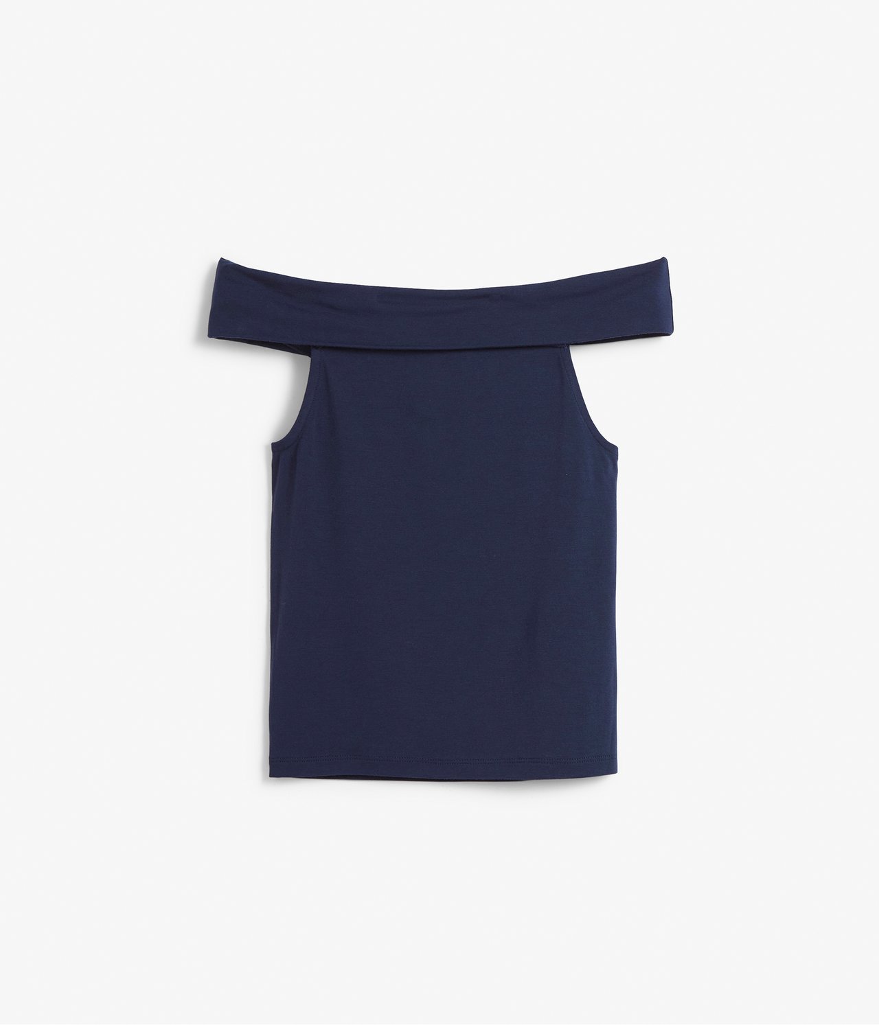 Off shoulder -paita - Sininen - 5