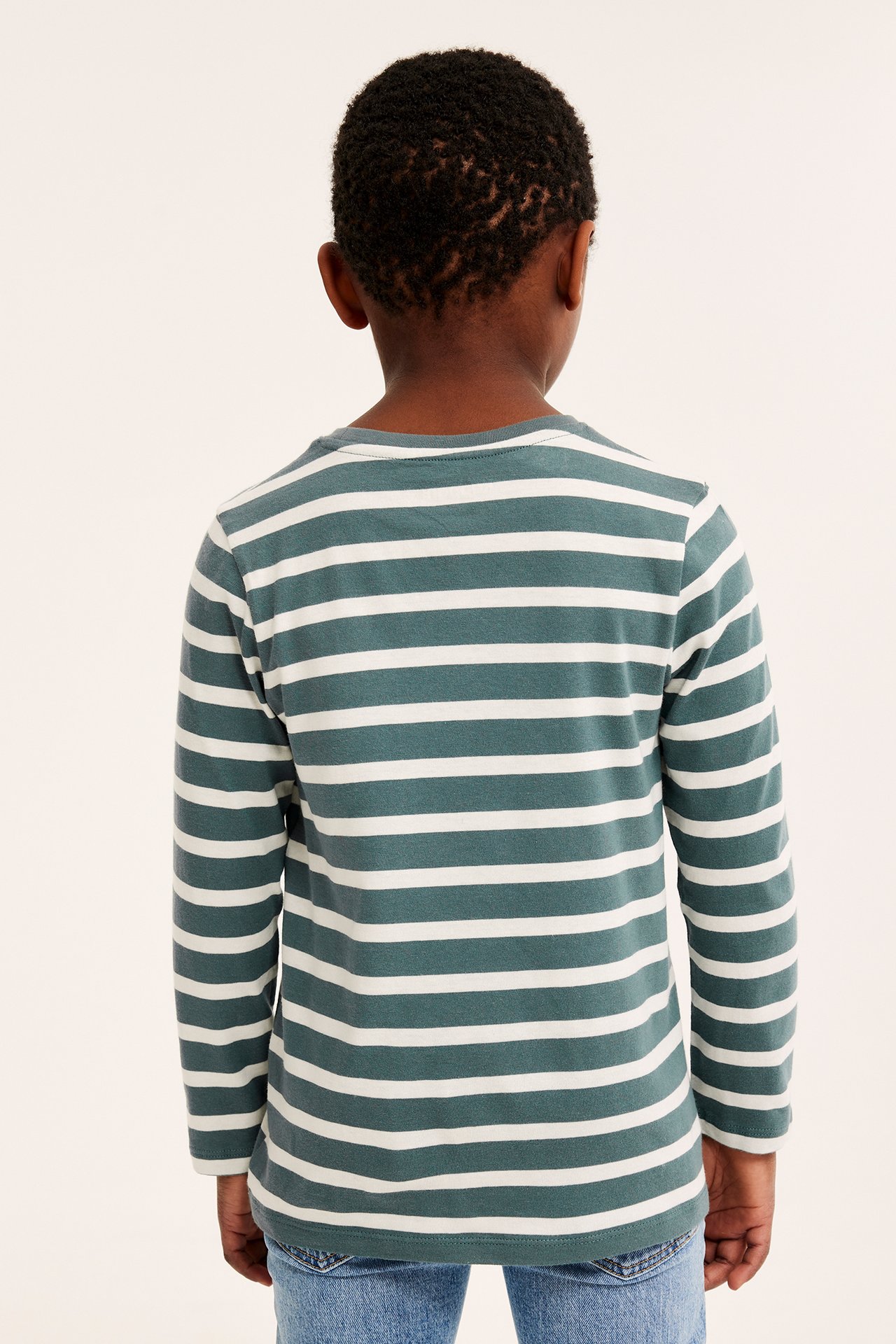 Långärmad t-shirt - Mörkgrön - 3