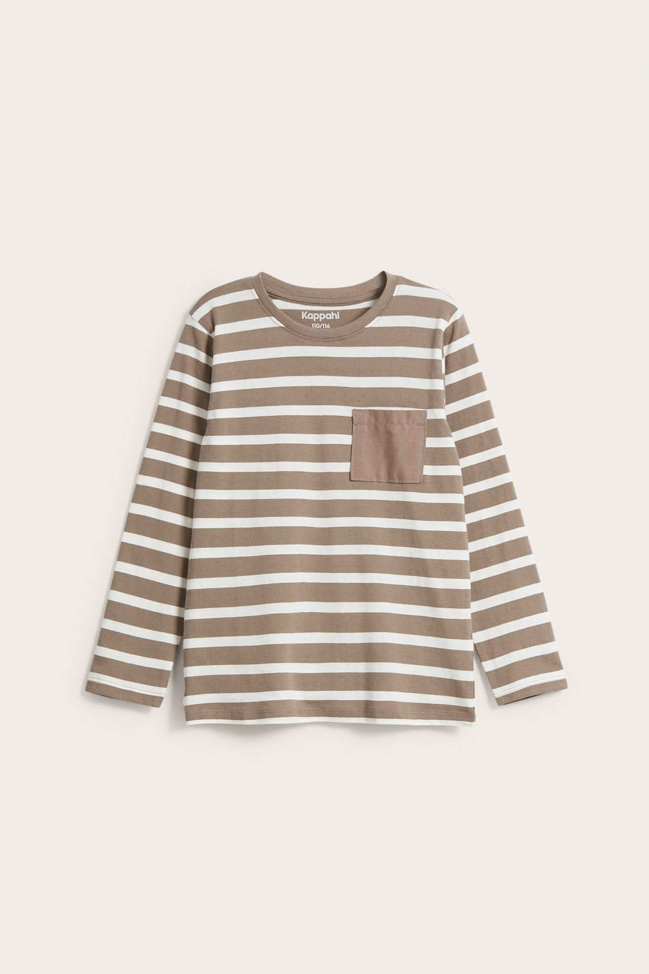 Långärmad t-shirt - Brun - 2