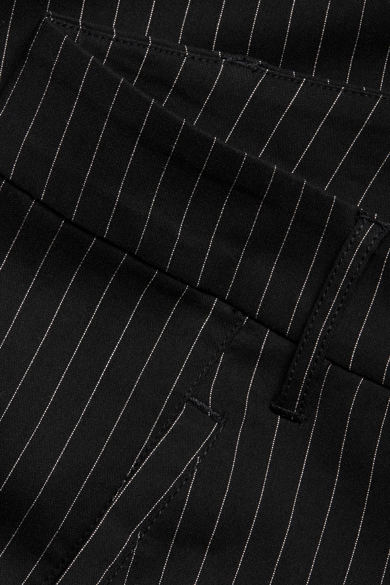 Pinstripe bukser - Svart - 5