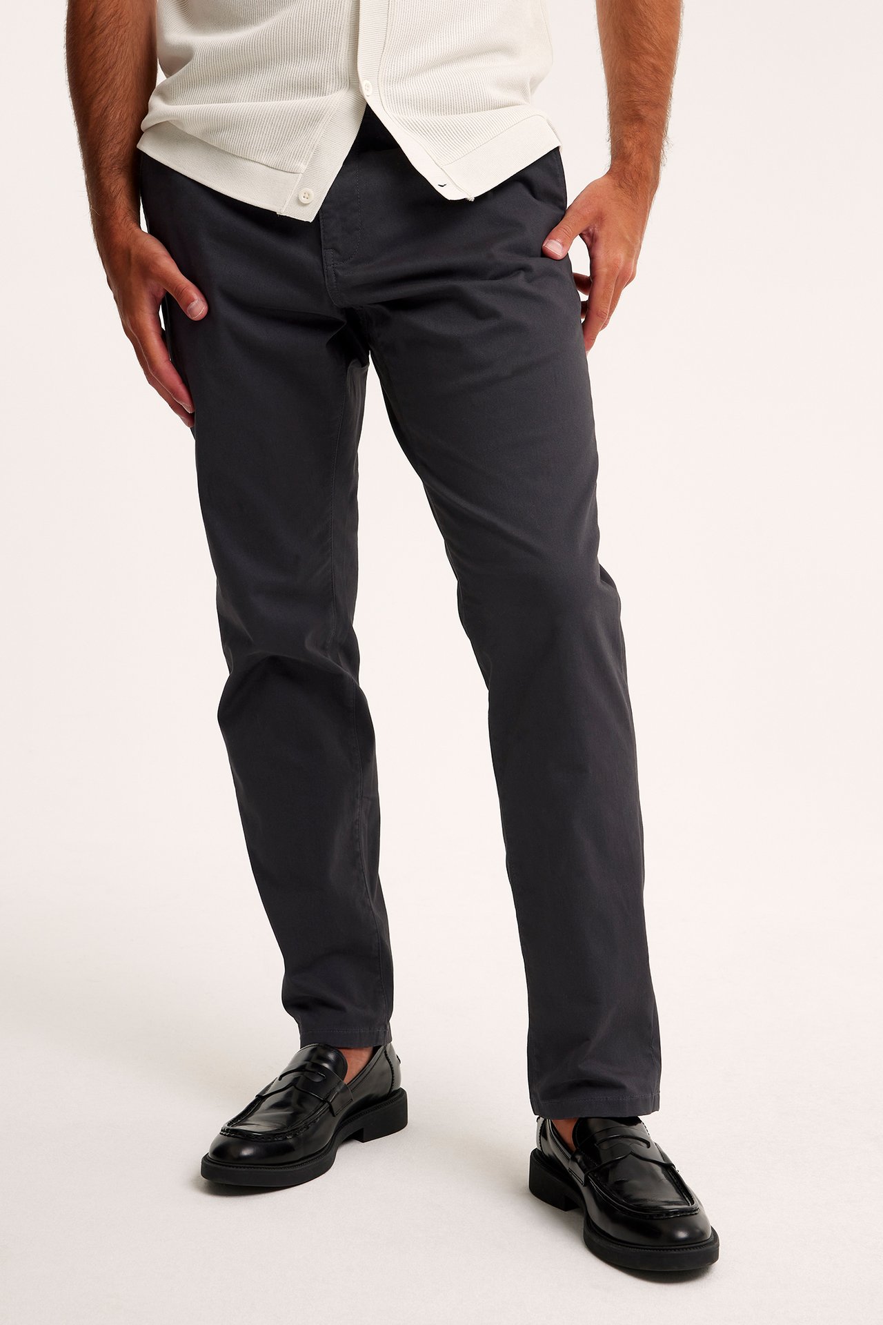 Chinos regular fit - Svart - 185cm / Storlek: 33/34 - 3