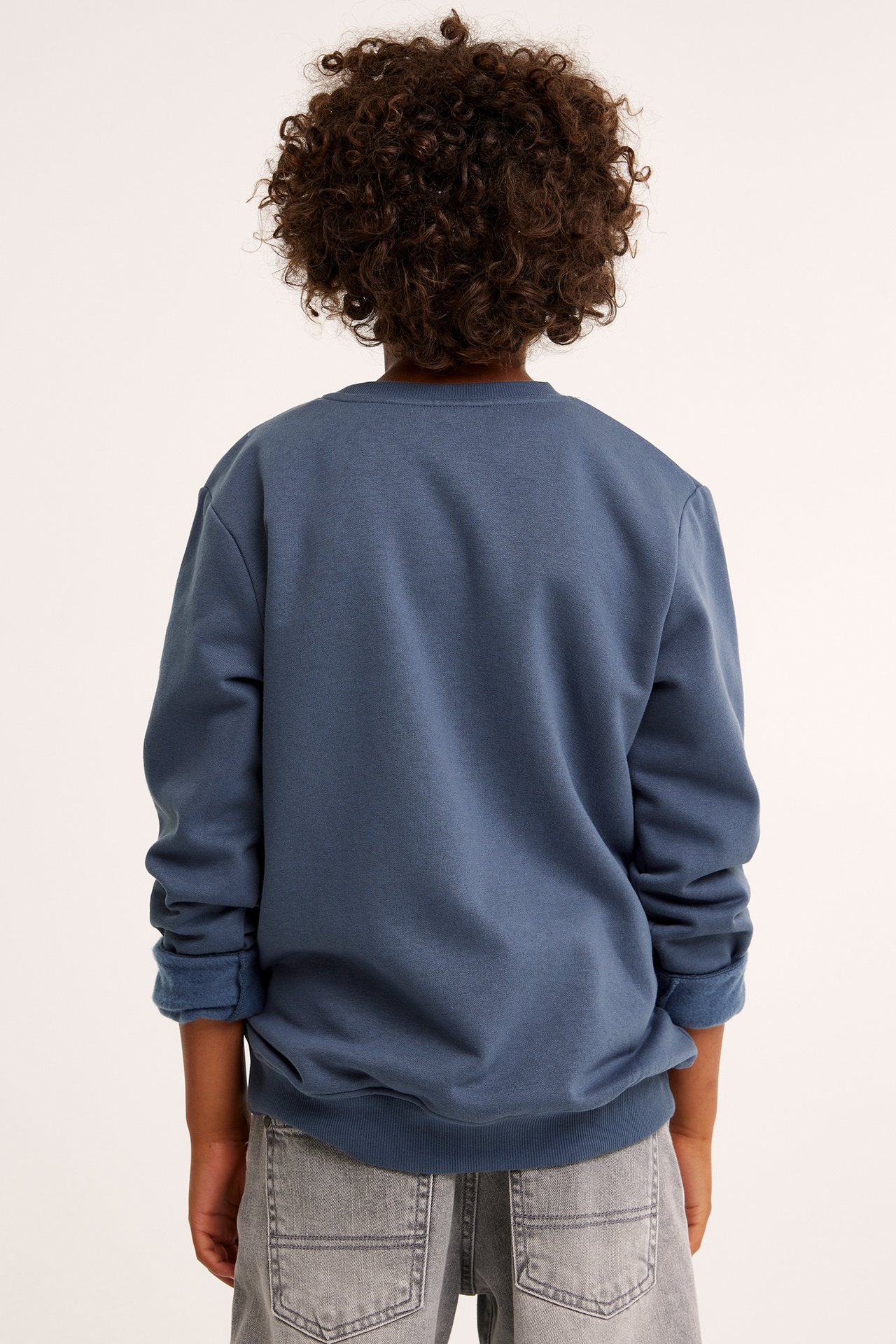Sweatshirt - Blå - 3