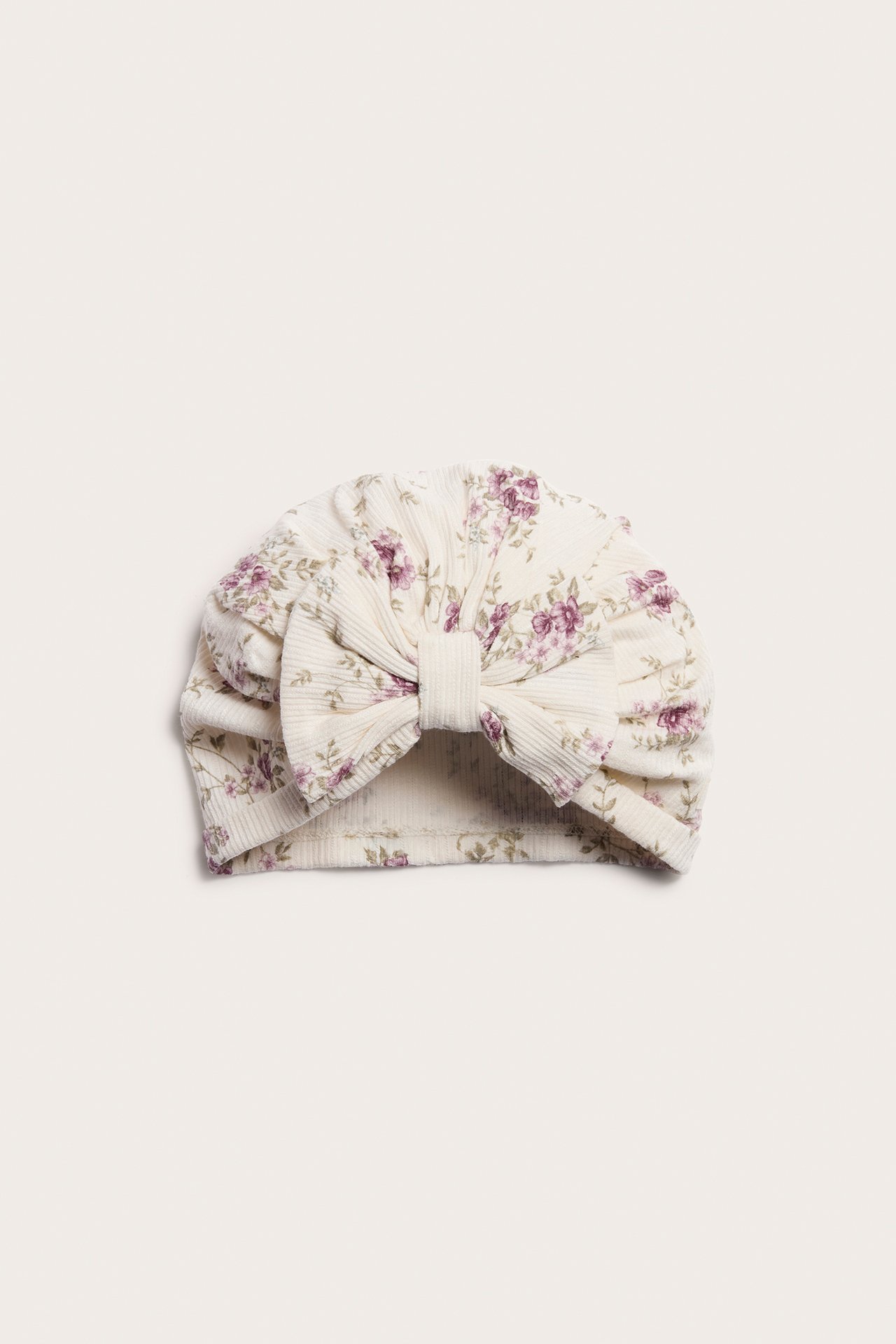 Blomstrete lue - Offwhite - 1