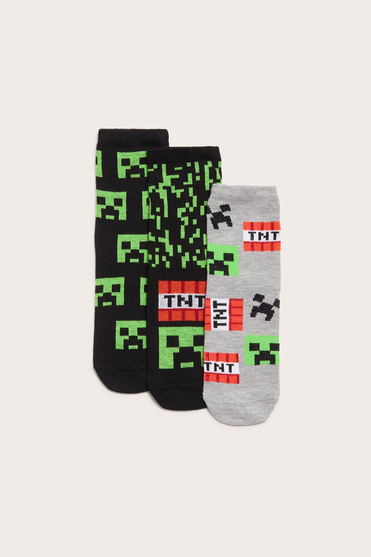 3-pk. sokker Minecraft