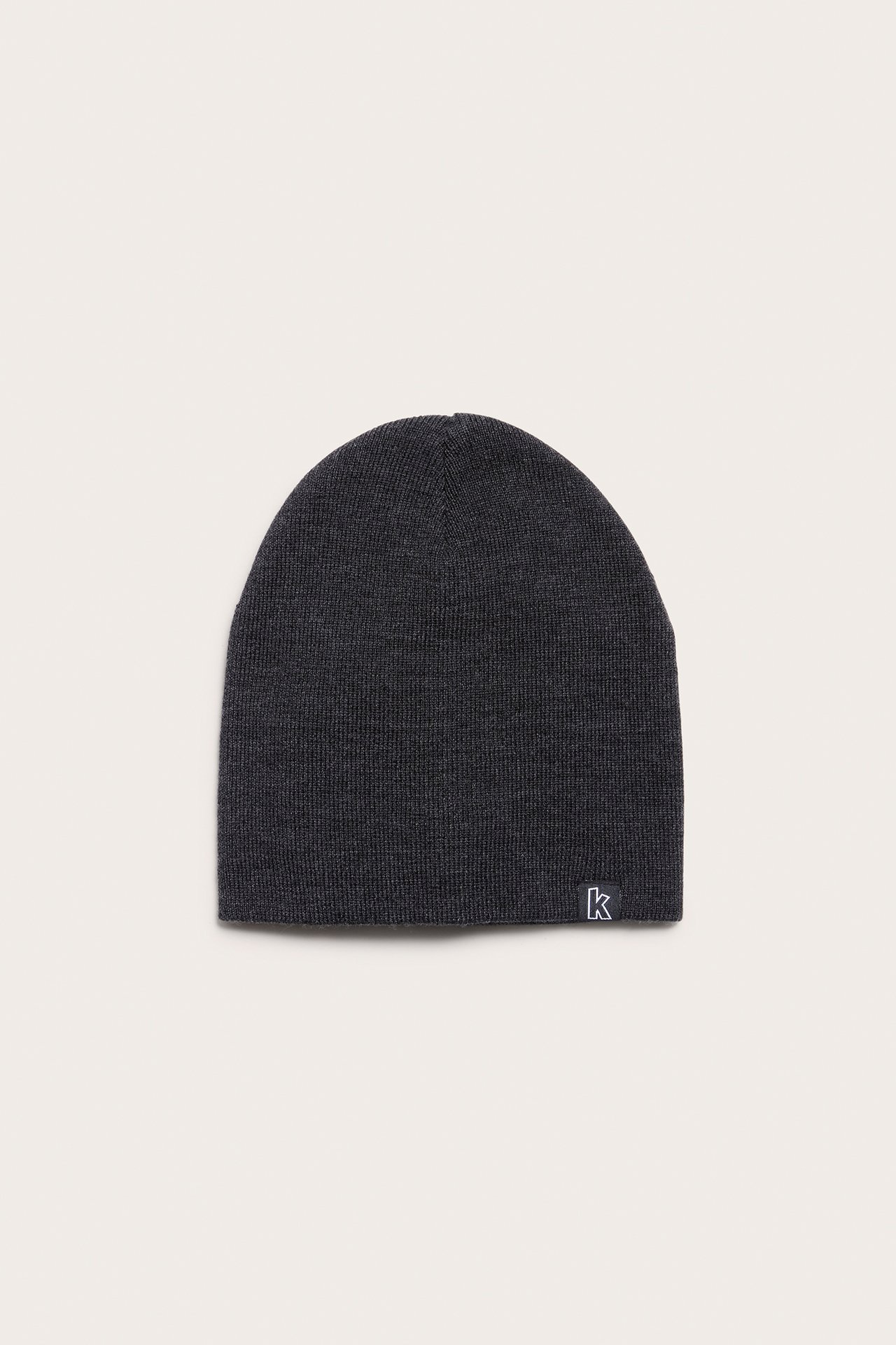 Stickad ullmössa Kaxs - Svart - 1