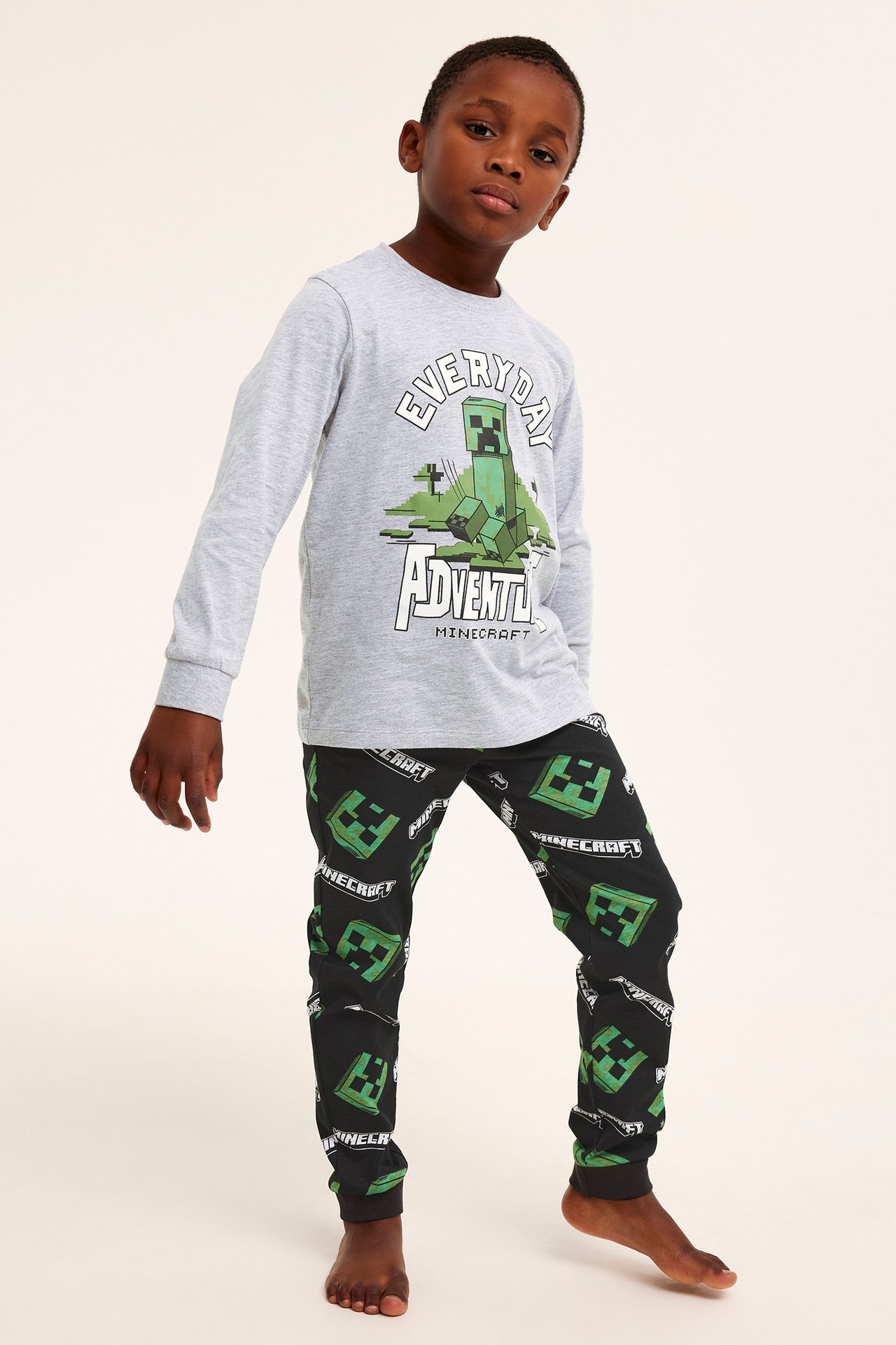 Pyjama Minecraft - Musta - 2