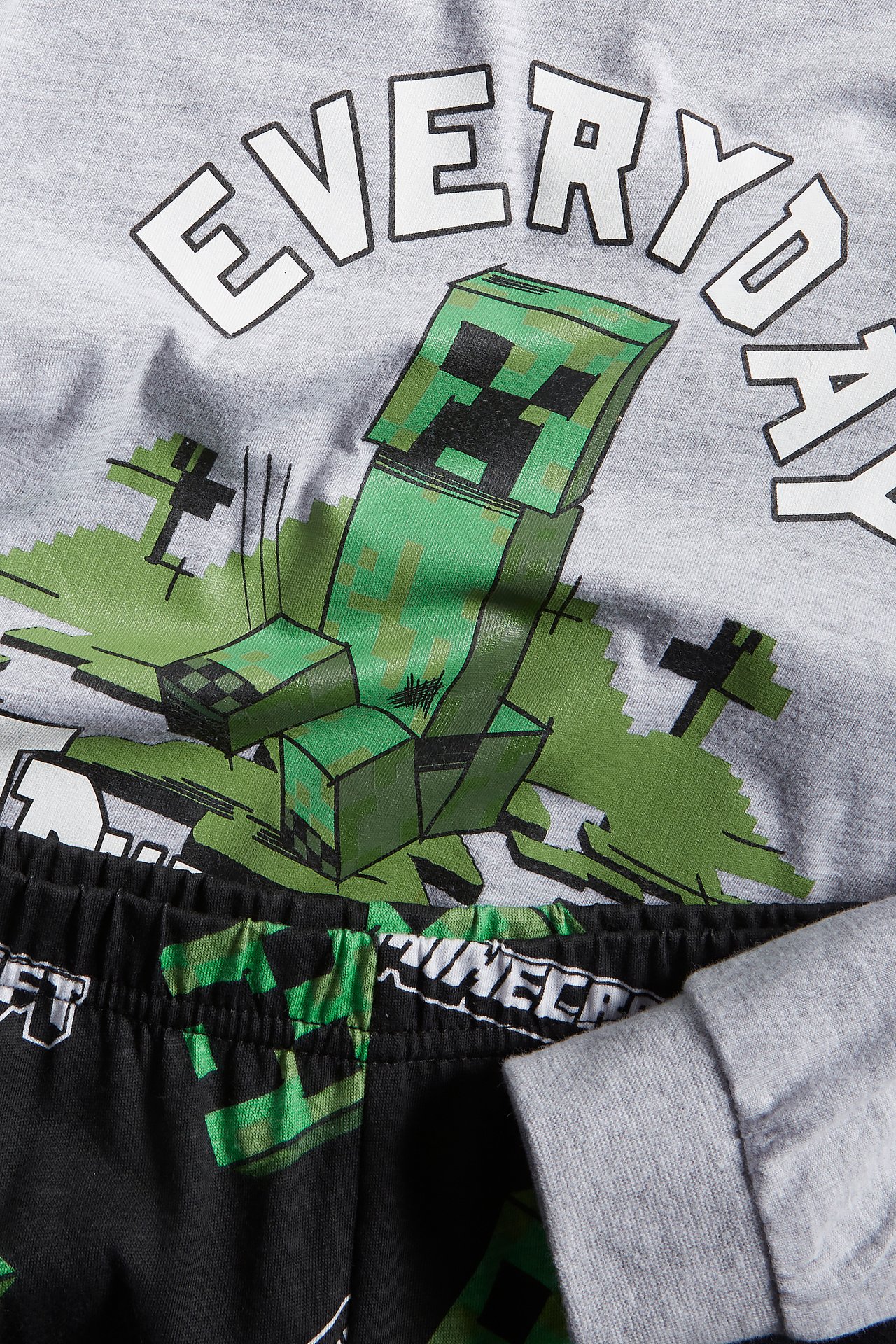 Pyjamas Minecraft - Svart - 5