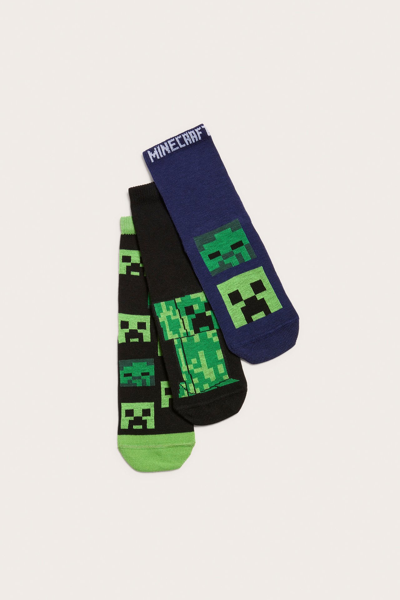 3-pk. sokker Minecraft