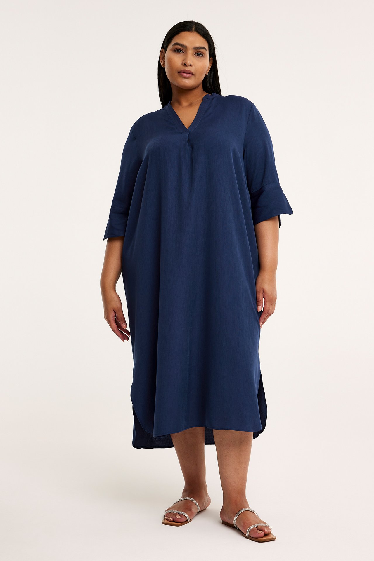 Sukienka narzutka - Niebieski - 172cm / Storlek: XL - 1