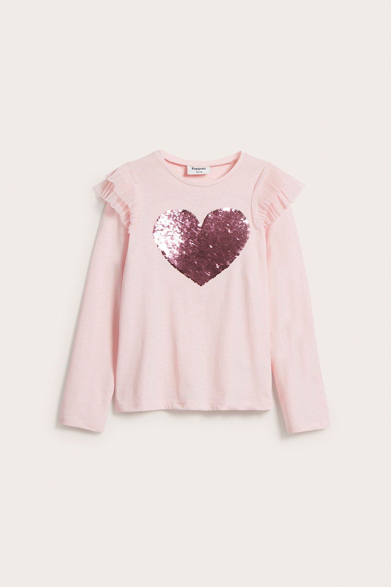 Topp med vändbara paljetter - Rosa - 3