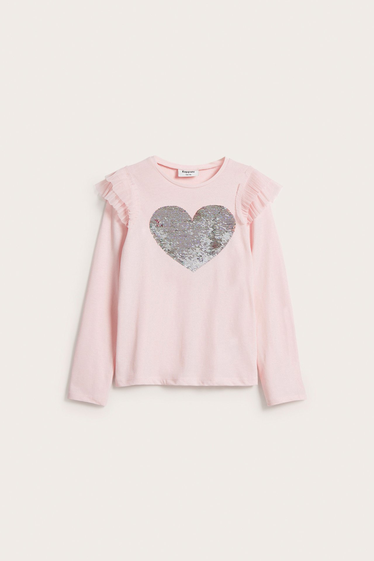 Topp med vändbara paljetter - Rosa - 4