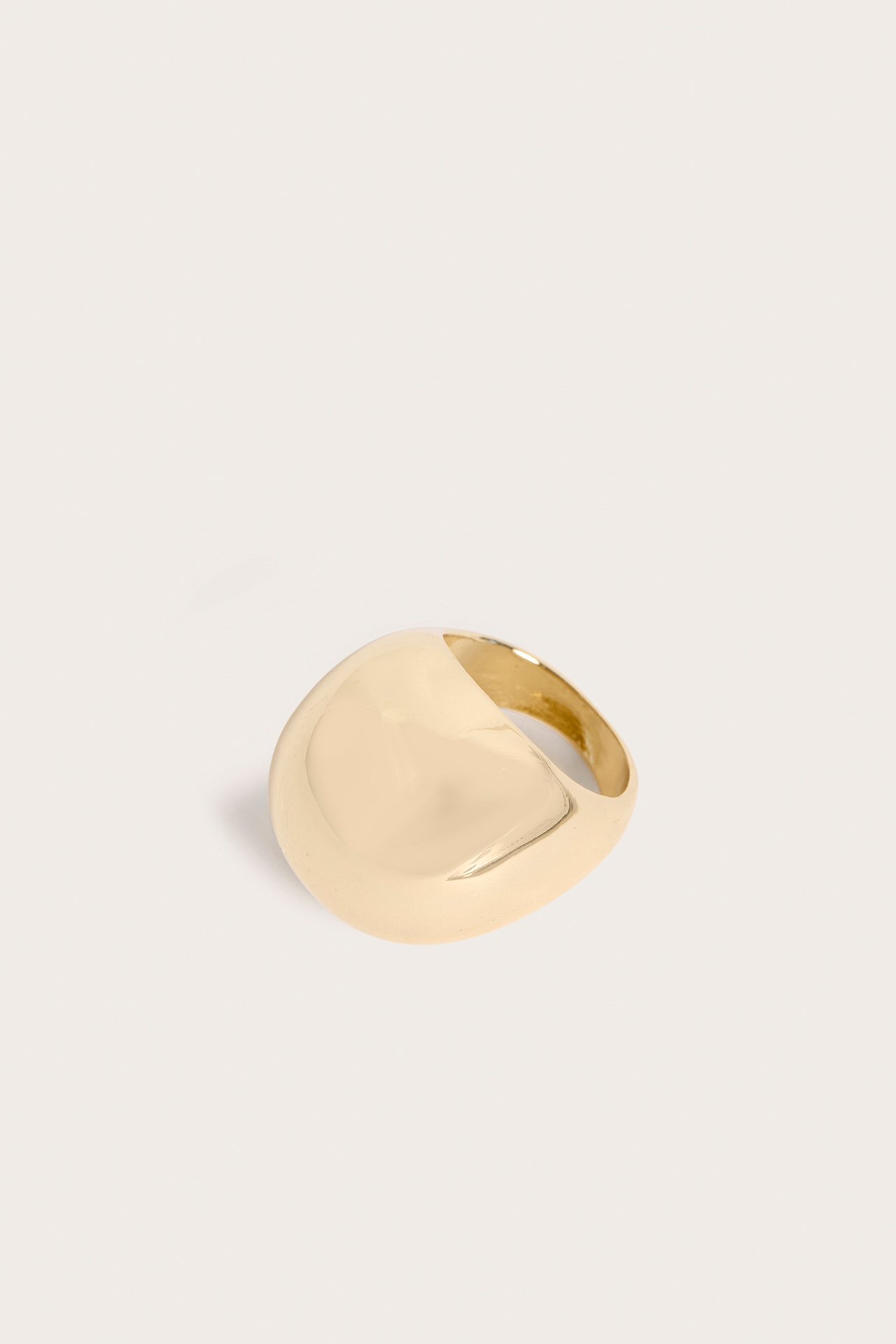Guldfärgad ring - Guld - 1