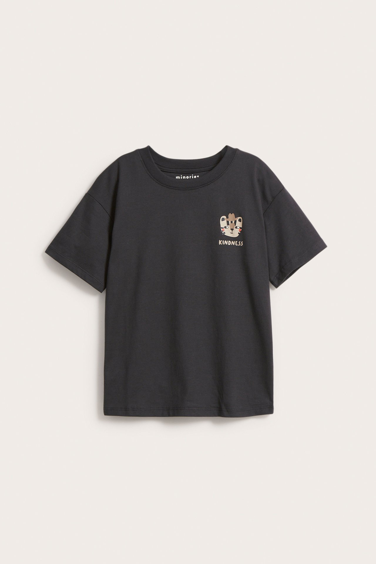 T-shirt z nadrukiem - Czarne - 2