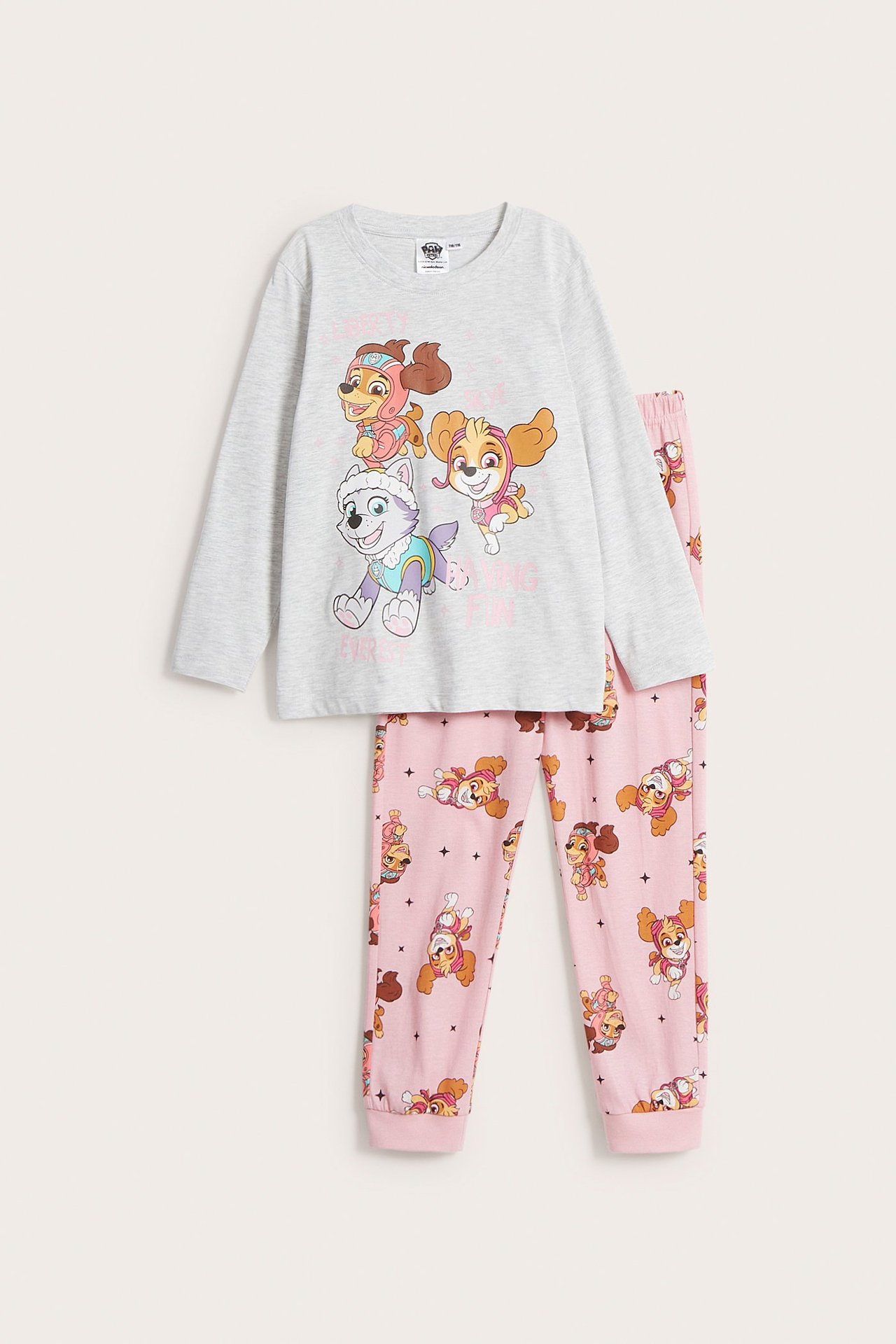 Pyjama, Paw Patrol - Vaaleanpunainen - 2