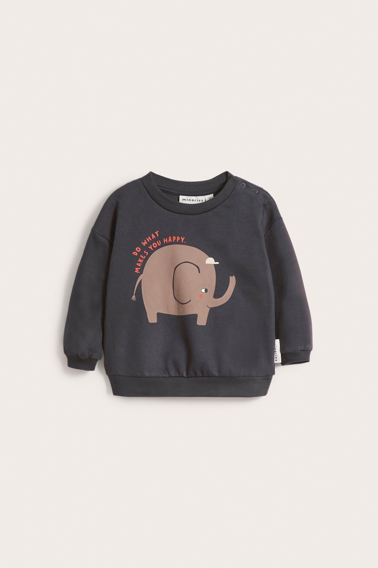 Bluza dla niemowląt - Ciemnoszary - 2
