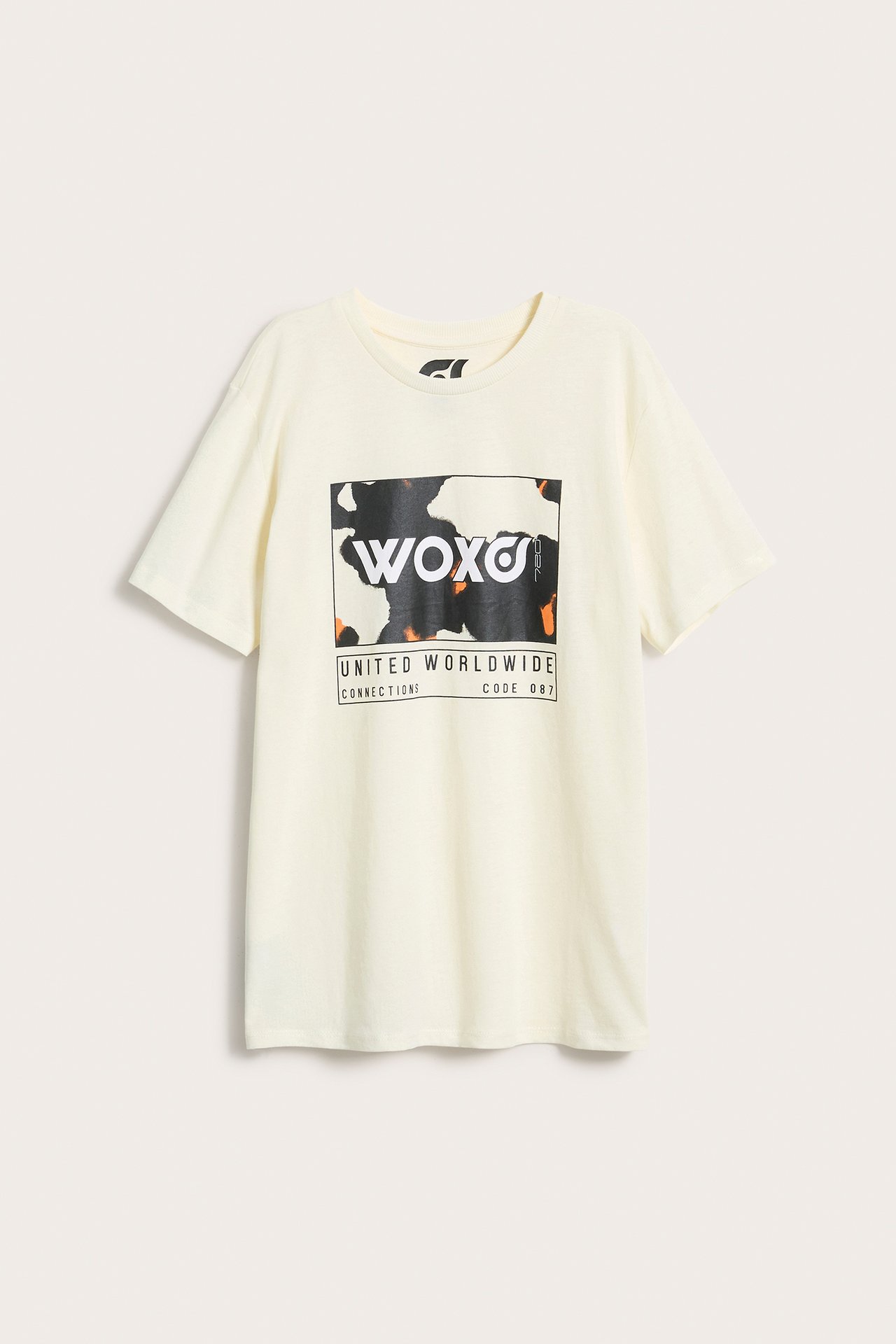 T-shirt z nadrukiem - Offwhite - 5