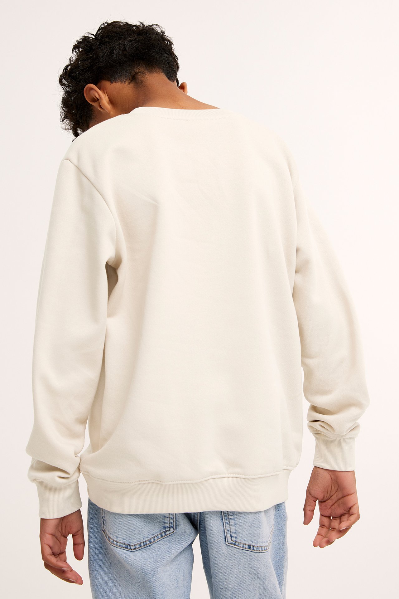 Sweatshirt - Beige - 4
