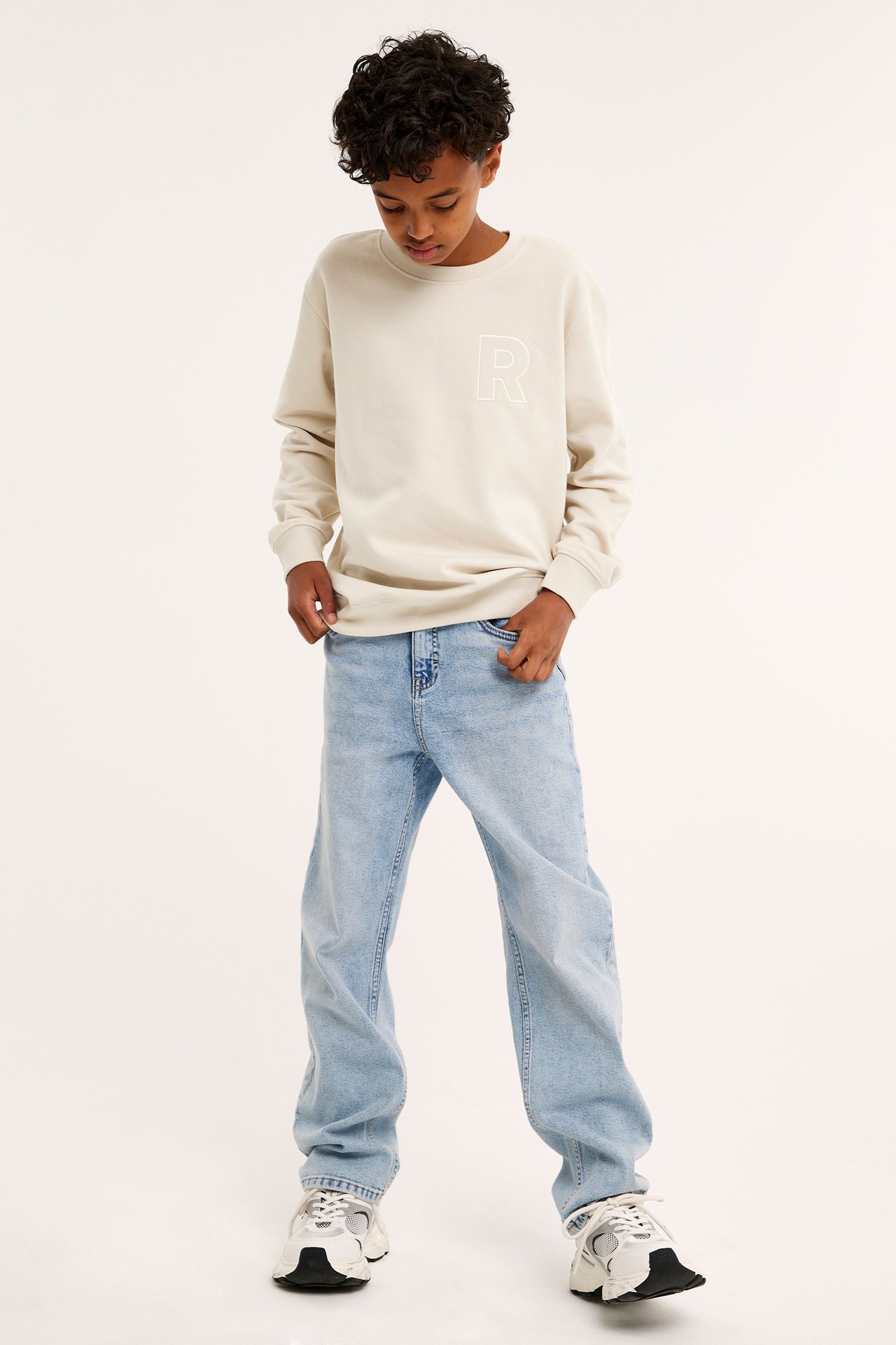 Sweatshirt - Beige - 2