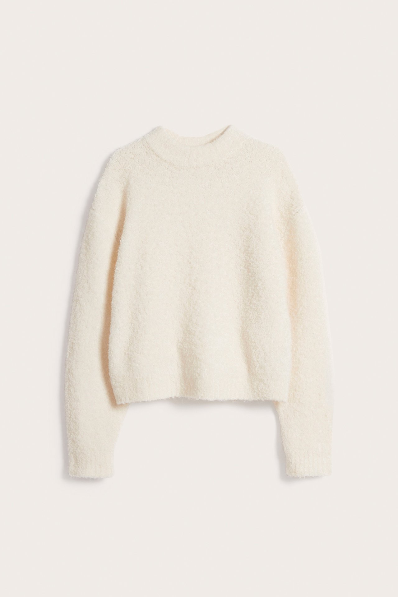 Stickad tröja - Offwhite - 6