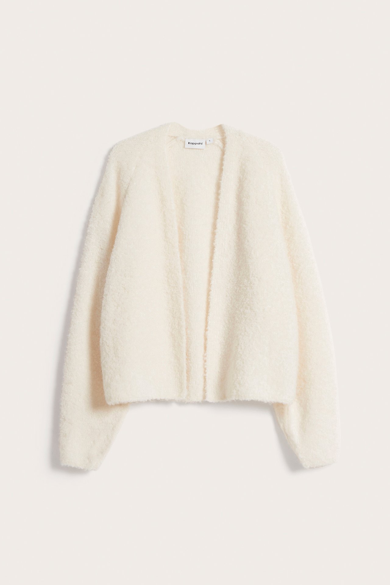 Cardigan i bouclé - Offwhite - 5