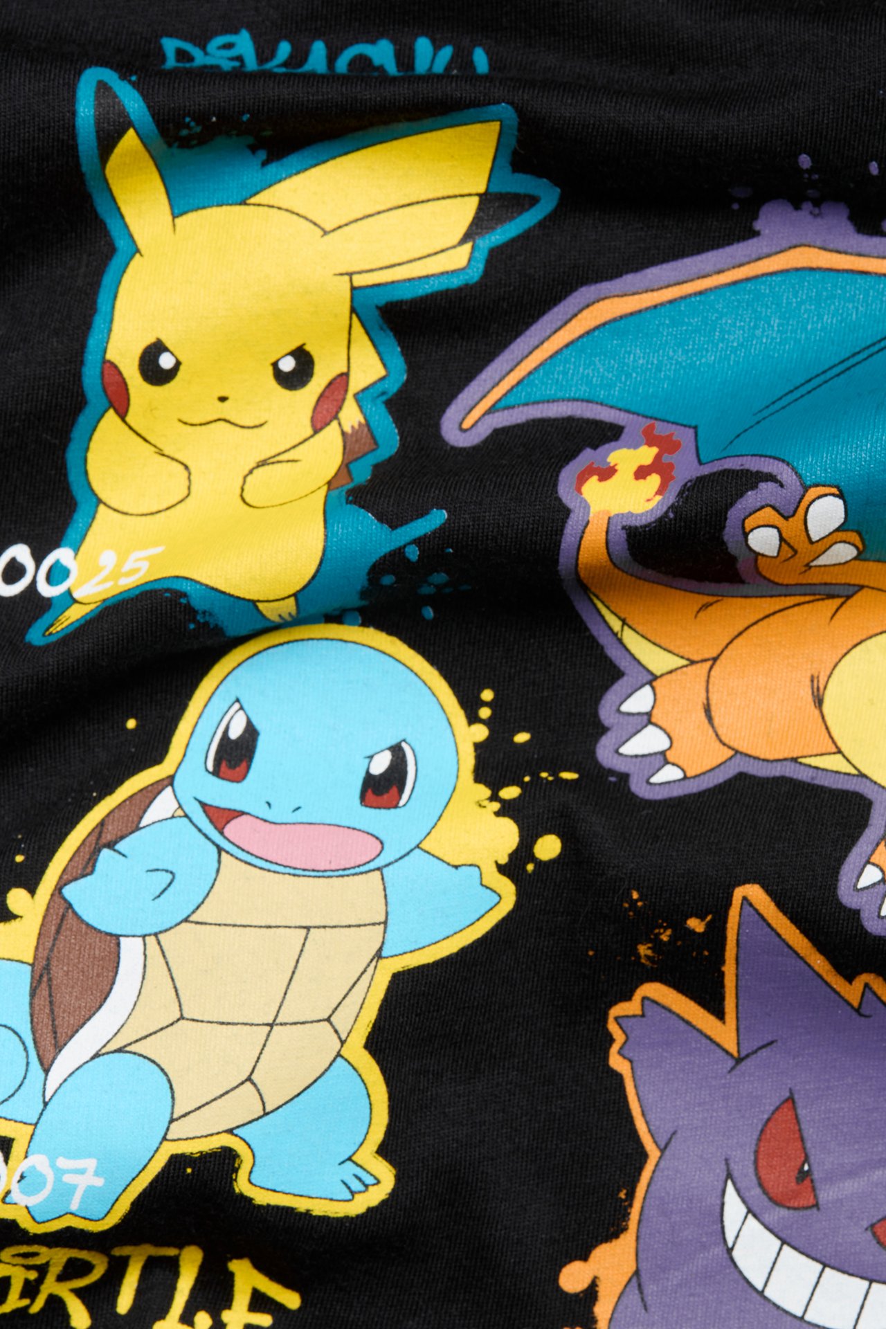 Pitkähihainen Pokemon-t-paita - Musta - 1