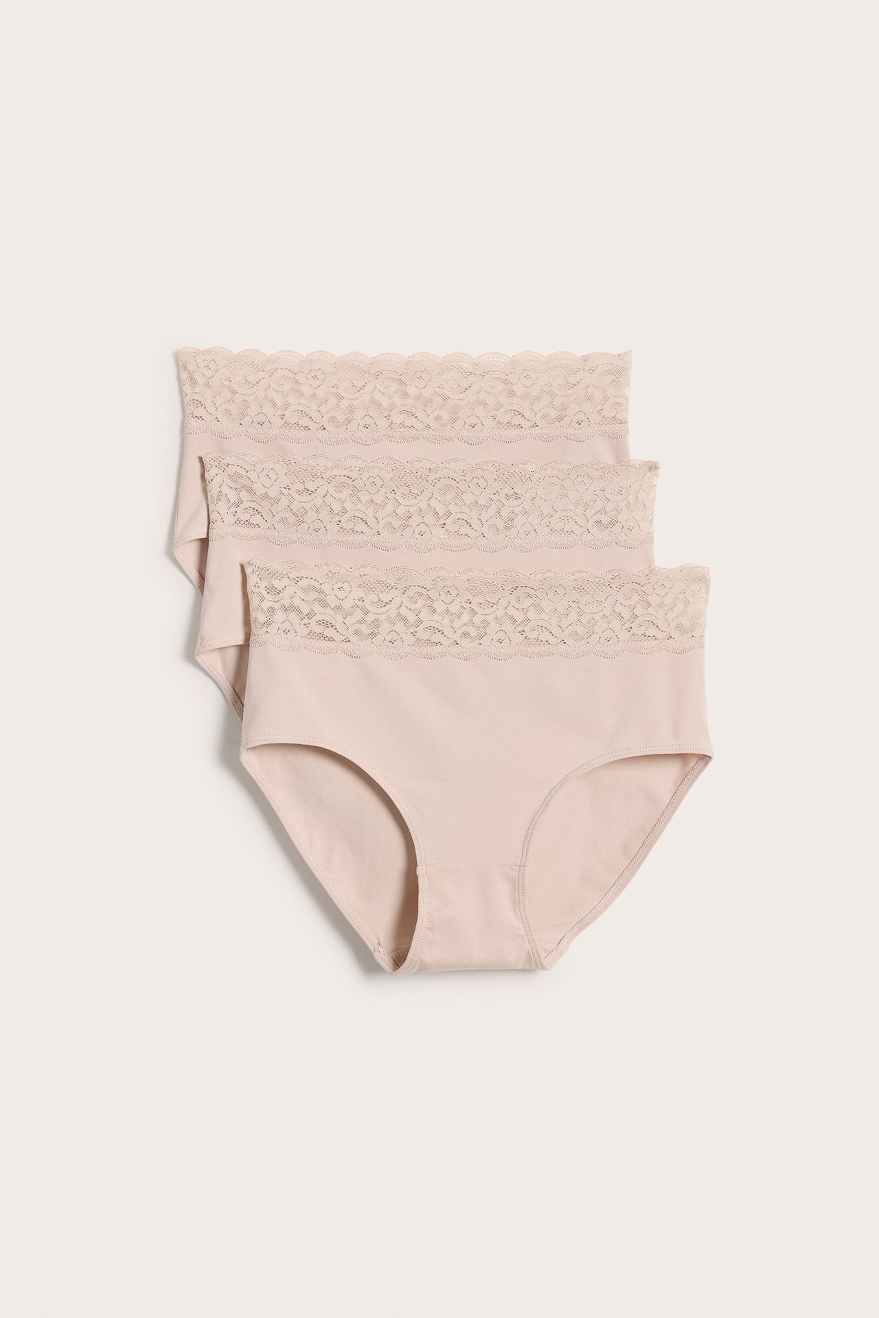 Brief alushousut 3 pack - Vaaleanpunainen - 5