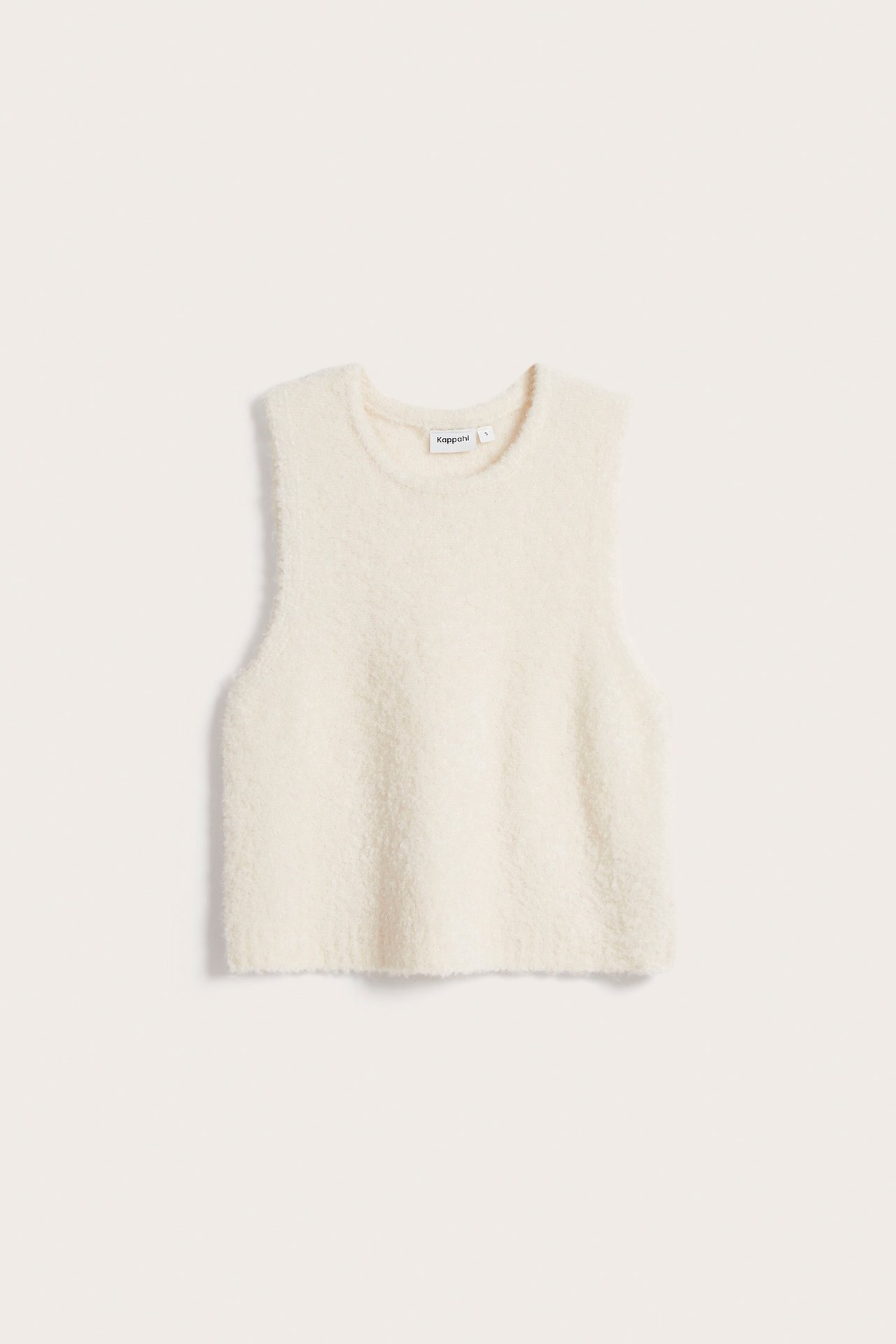 Kamizelka z dzianiny - Offwhite - 6