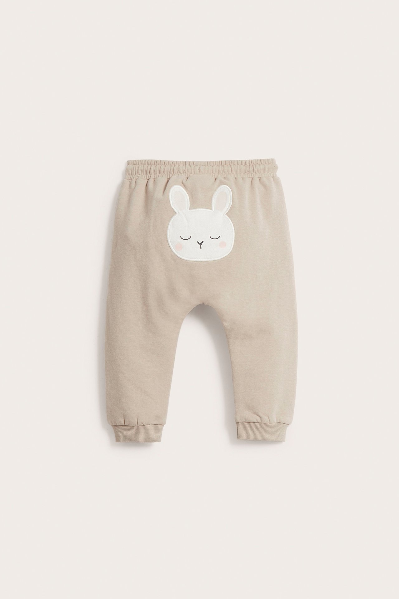 Mjukisbyxor baby - Beige - 4